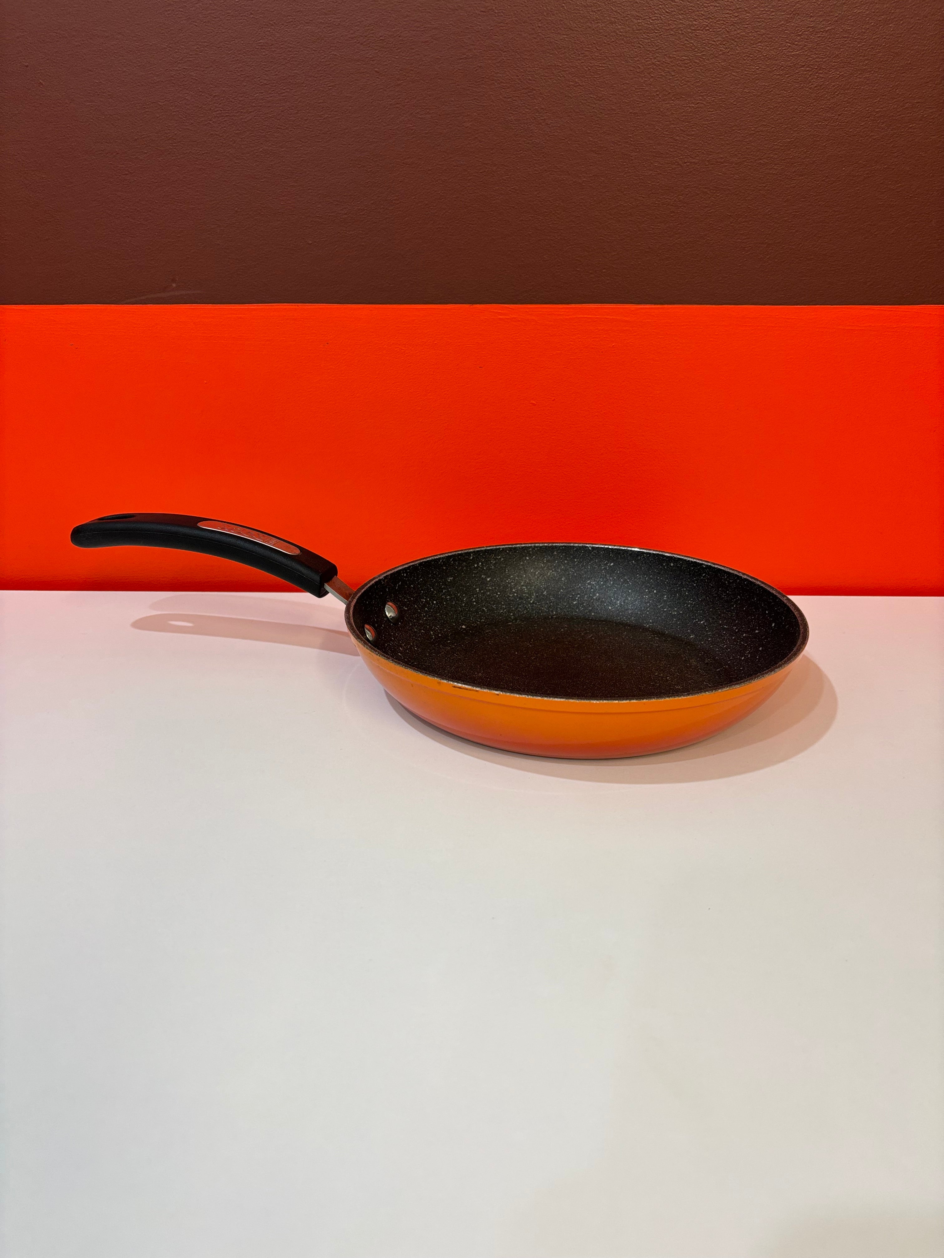 Orange Starfrit The Rock Frying Pan