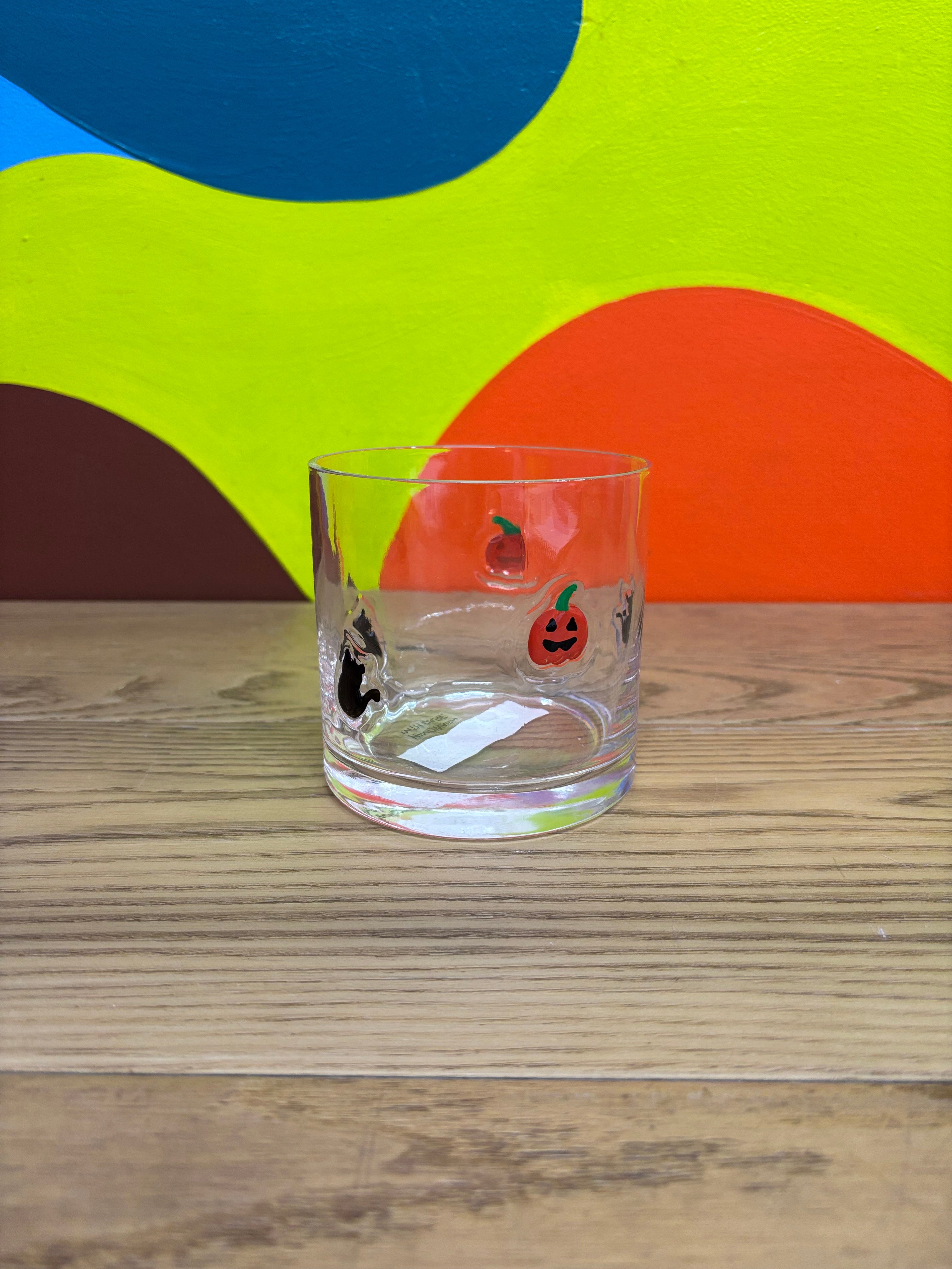 Wide Halloween Glass