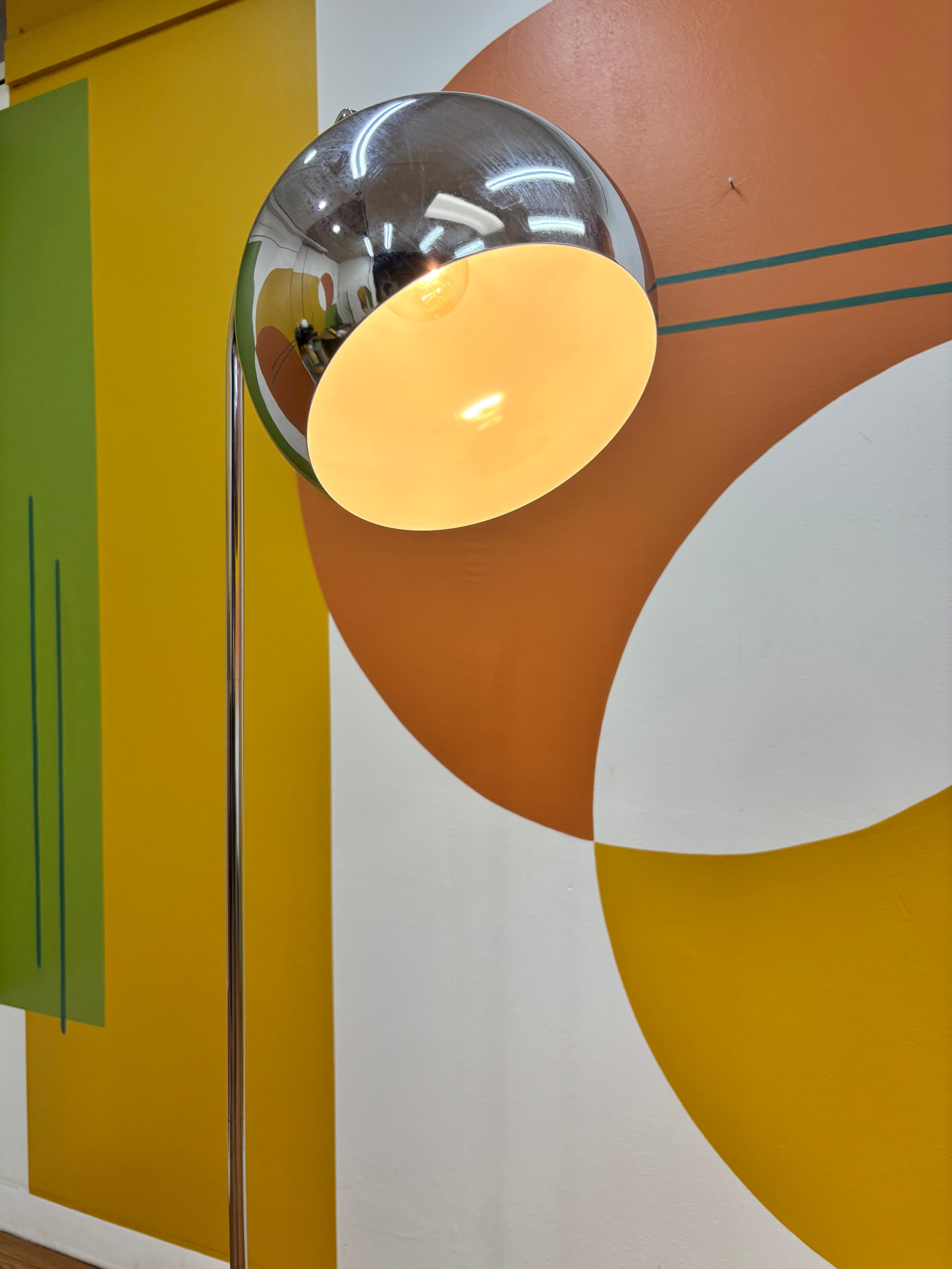 Chrome Floor Lamp
