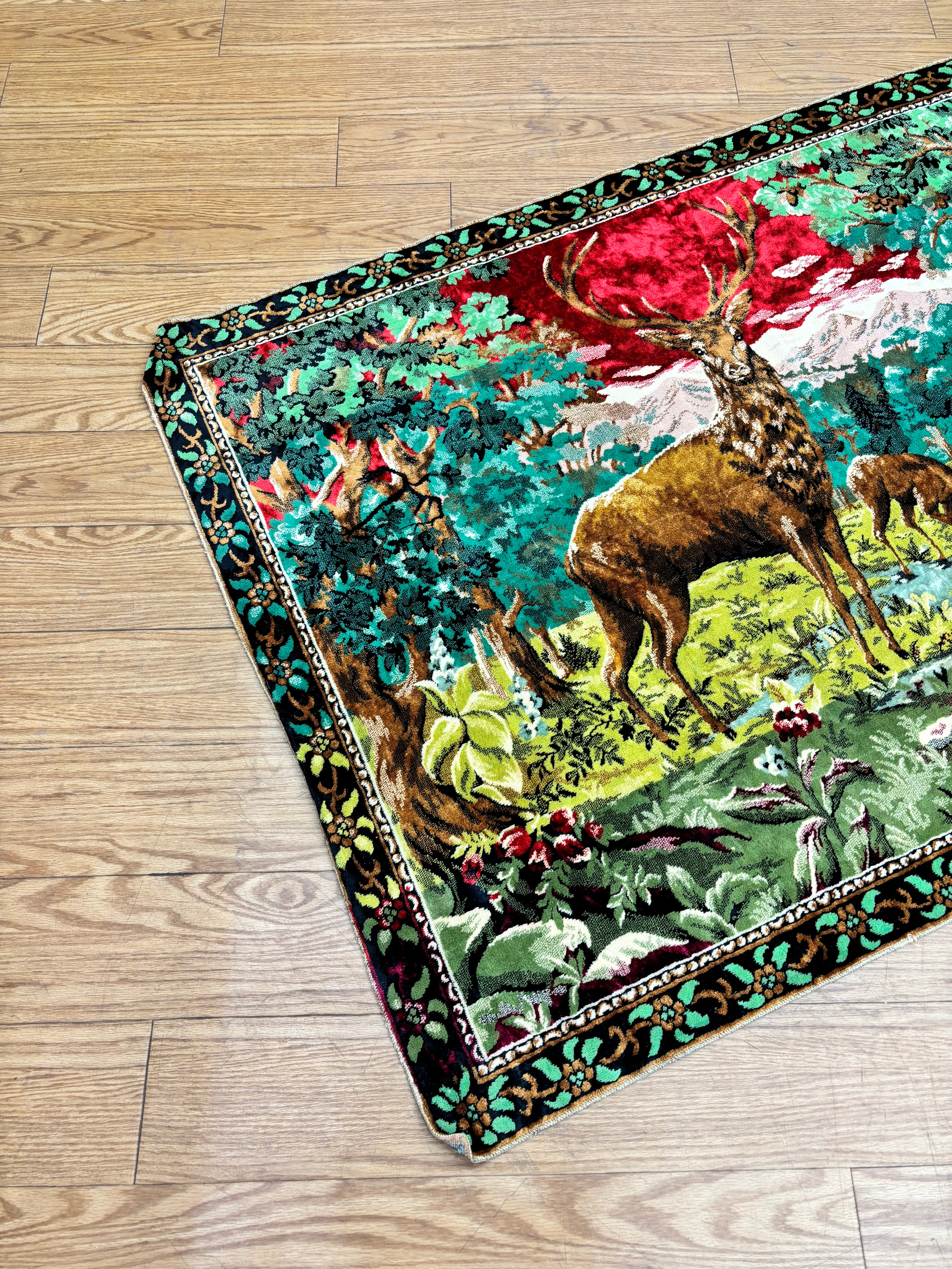 Deer Tapestry Wall Hanging