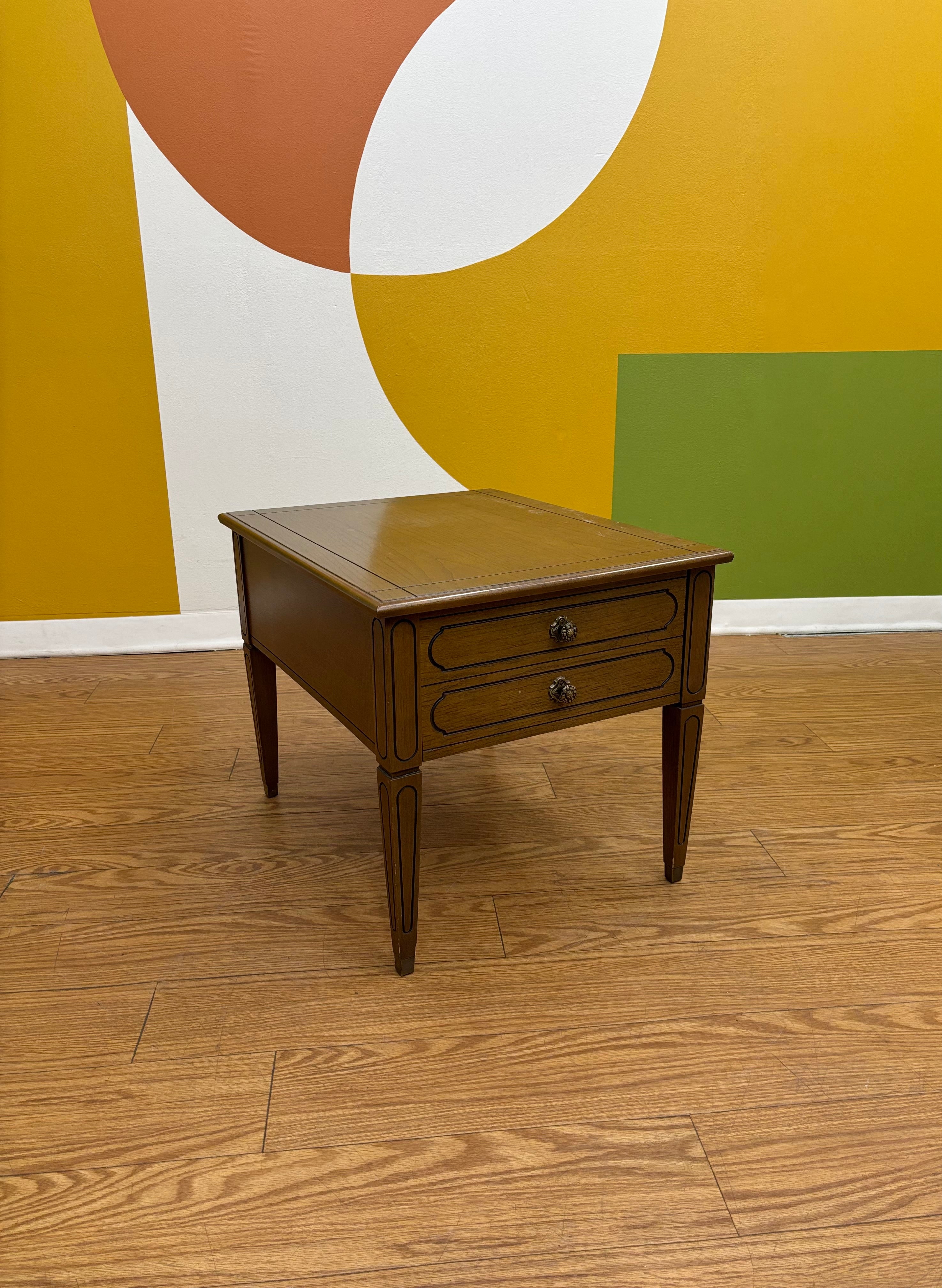 Wood Side Table