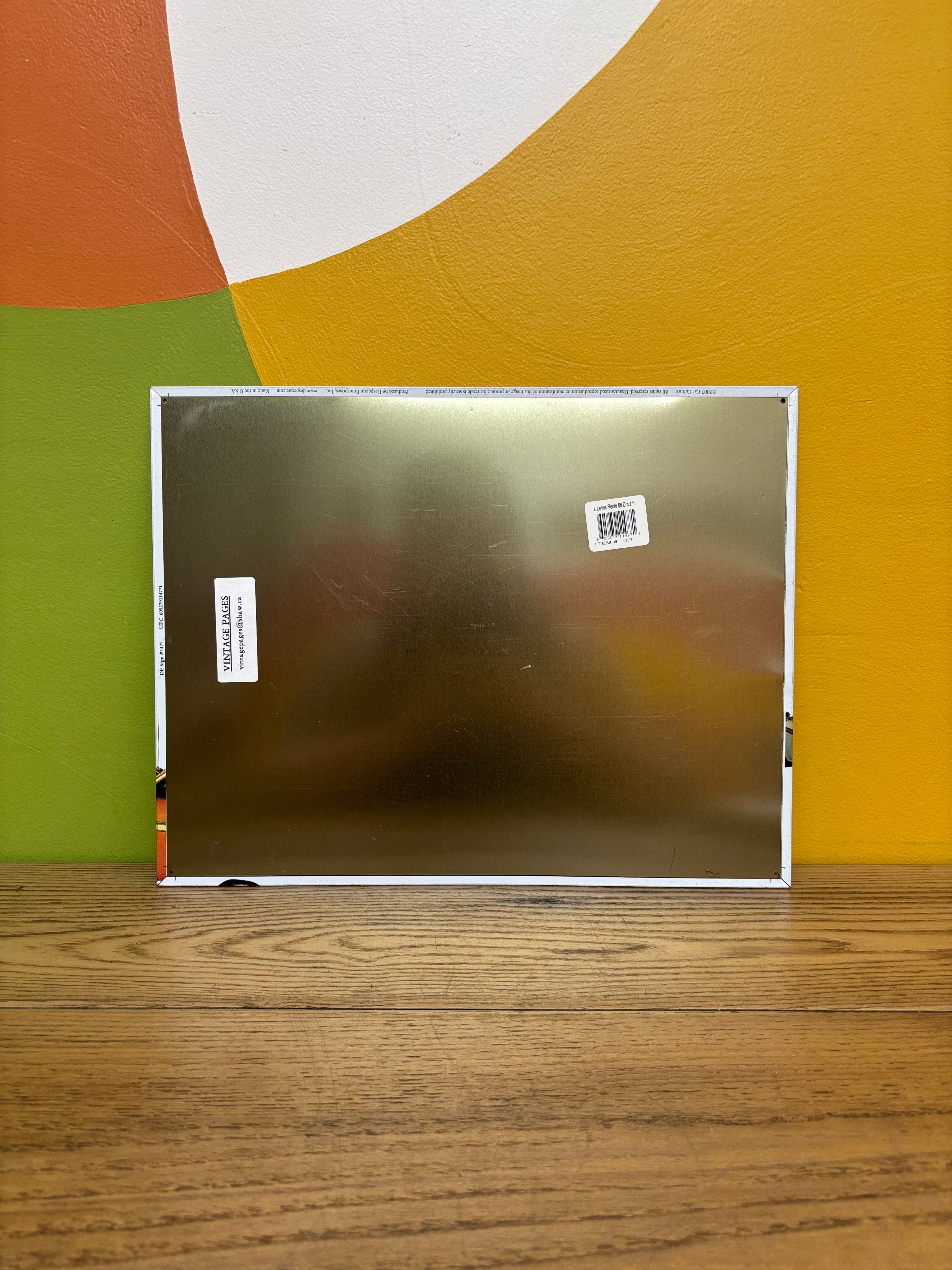 Tin Sign