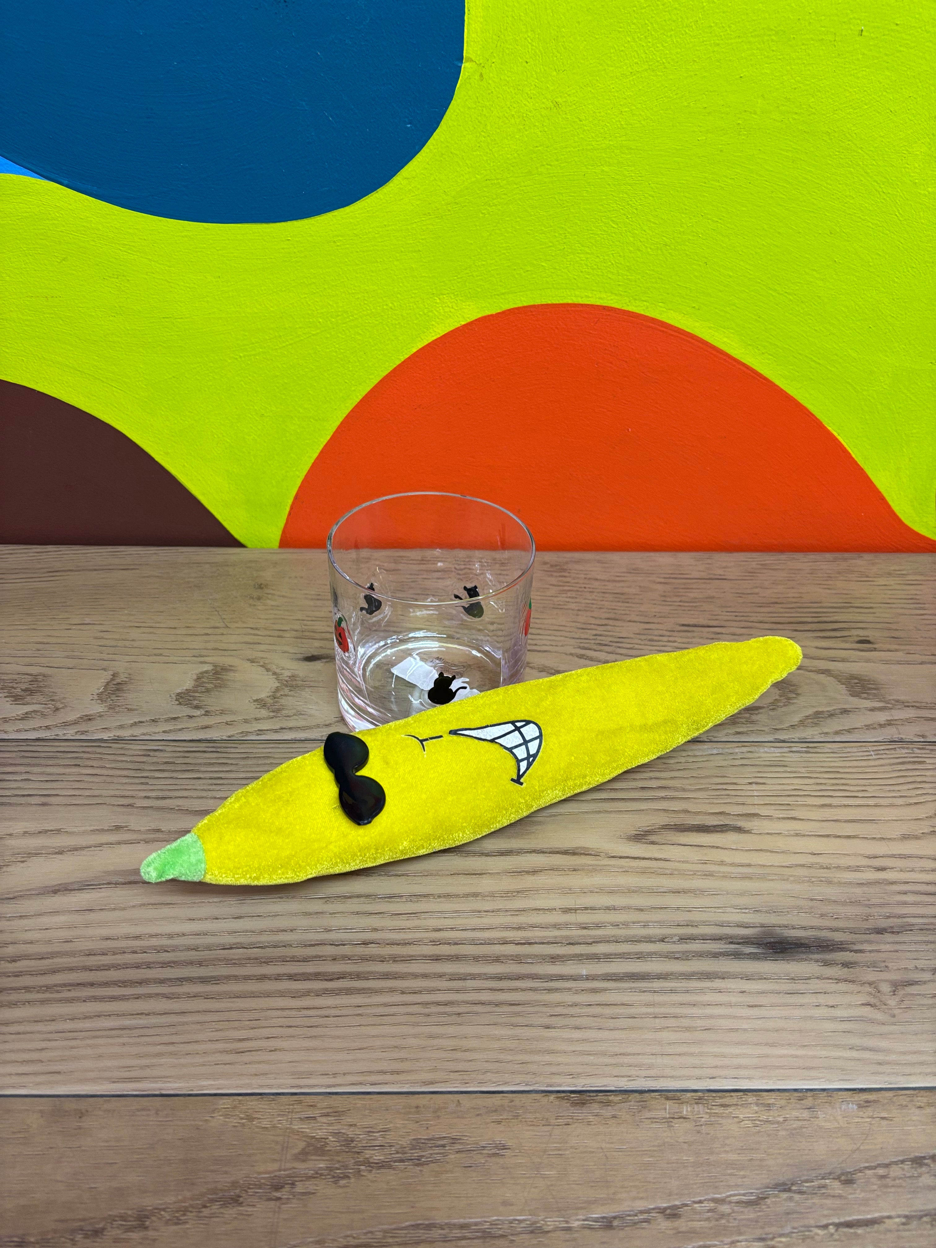 Wide Halloween Glass