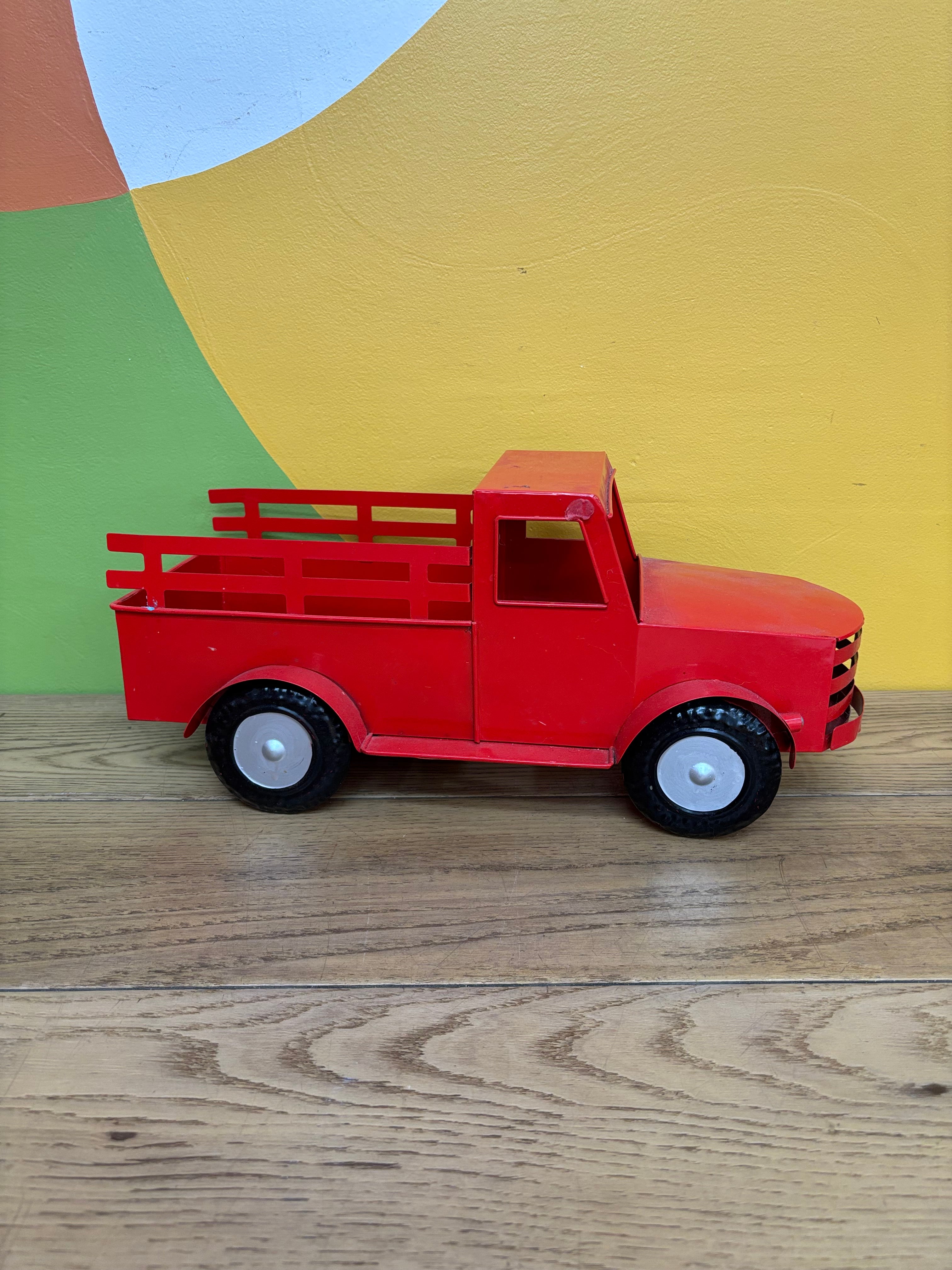 Decorative Red Truck