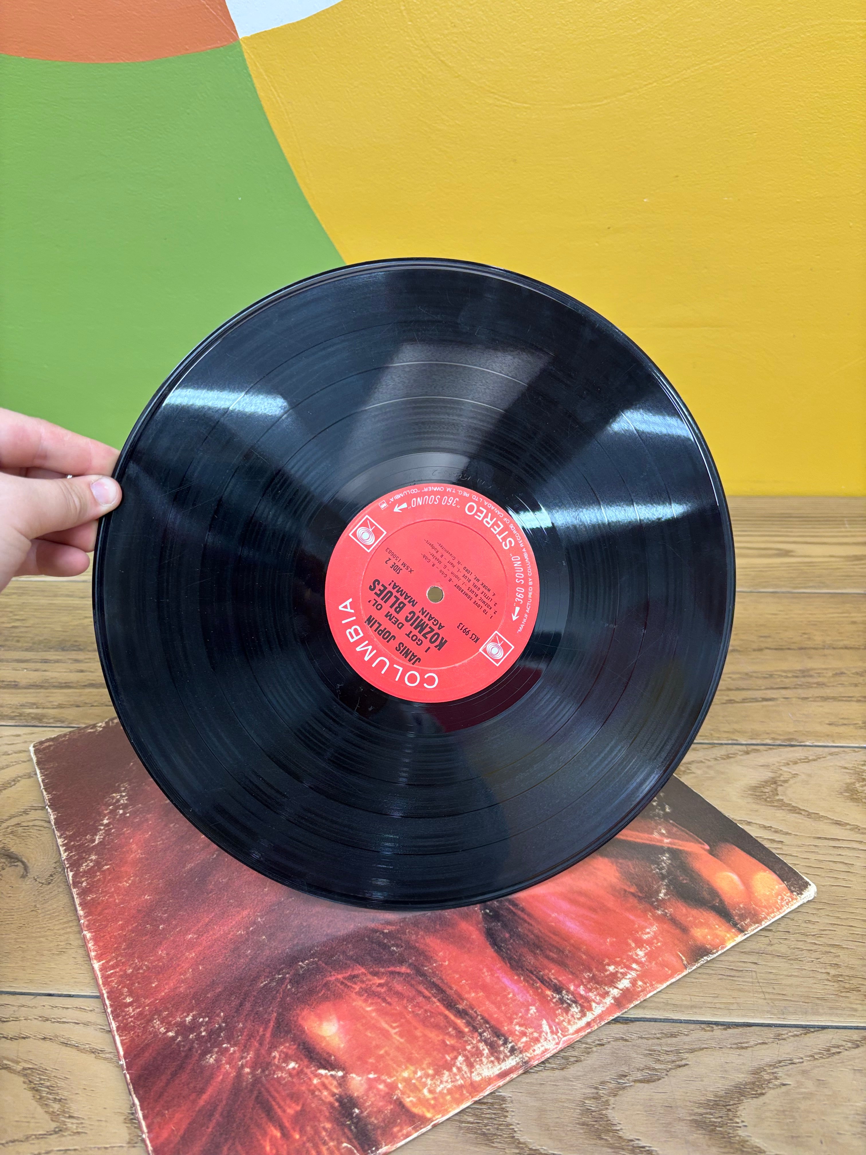 Janis Joplin Vinyl - I Got Dem Ol' Kozmic Blues Again Mama!