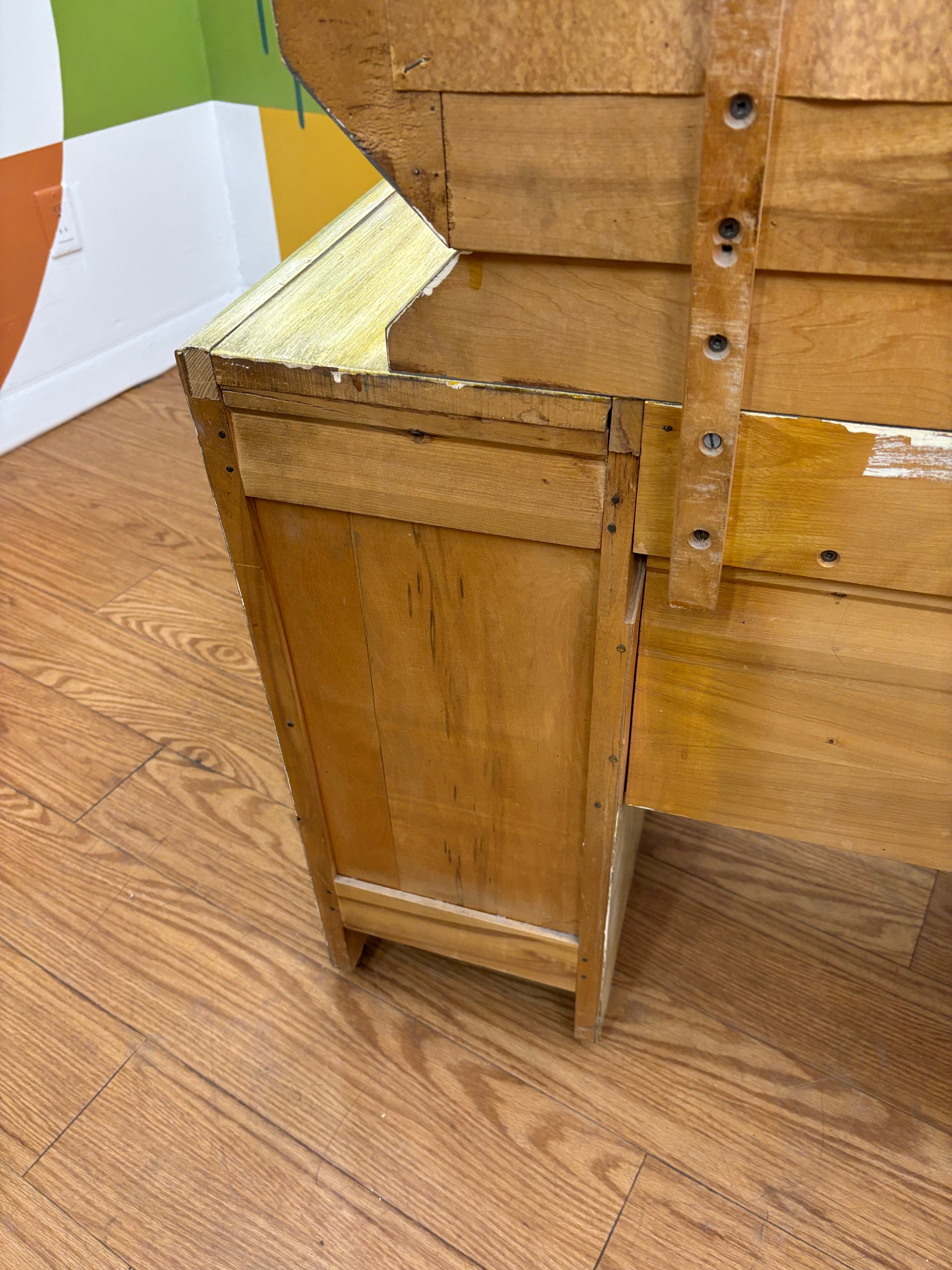 Wood Vanity