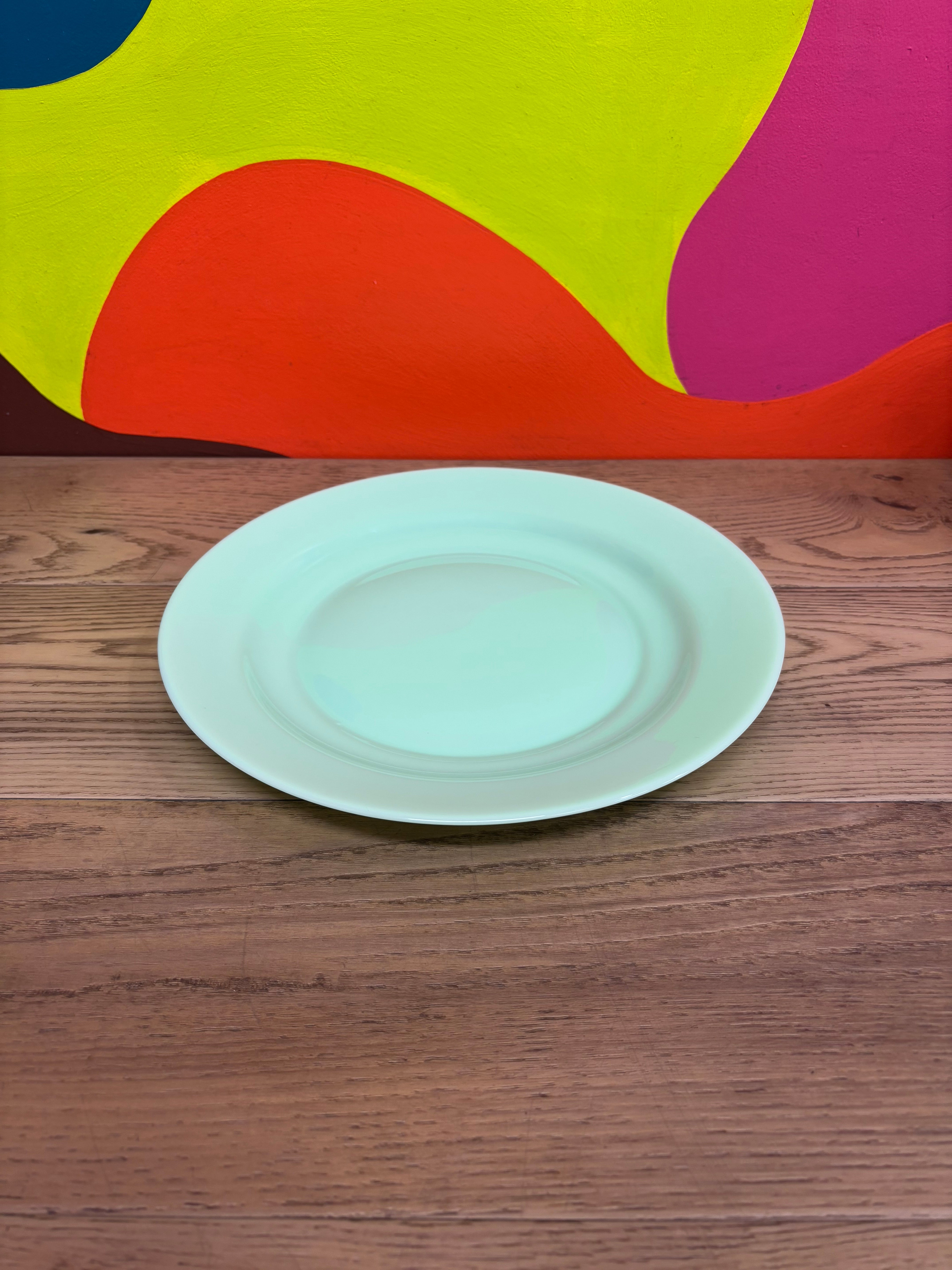 Large Mint Green Plate (2 Available)