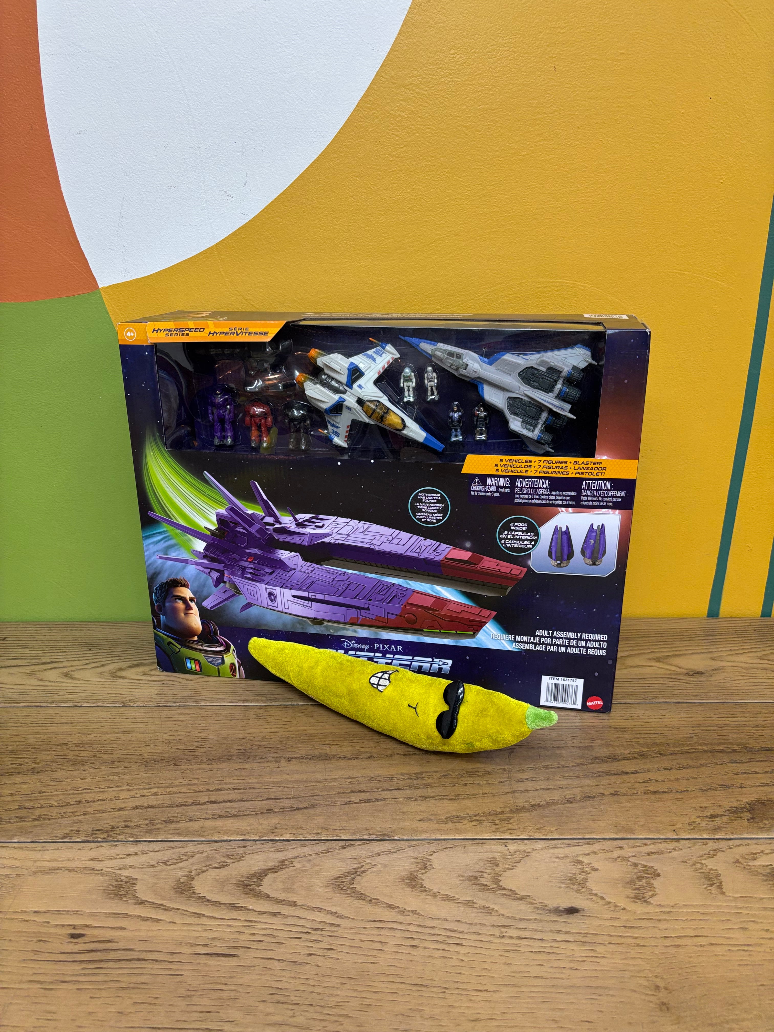 Lightyear Hyperspeed Series Zurg Mothership Battle Pack (NEW)