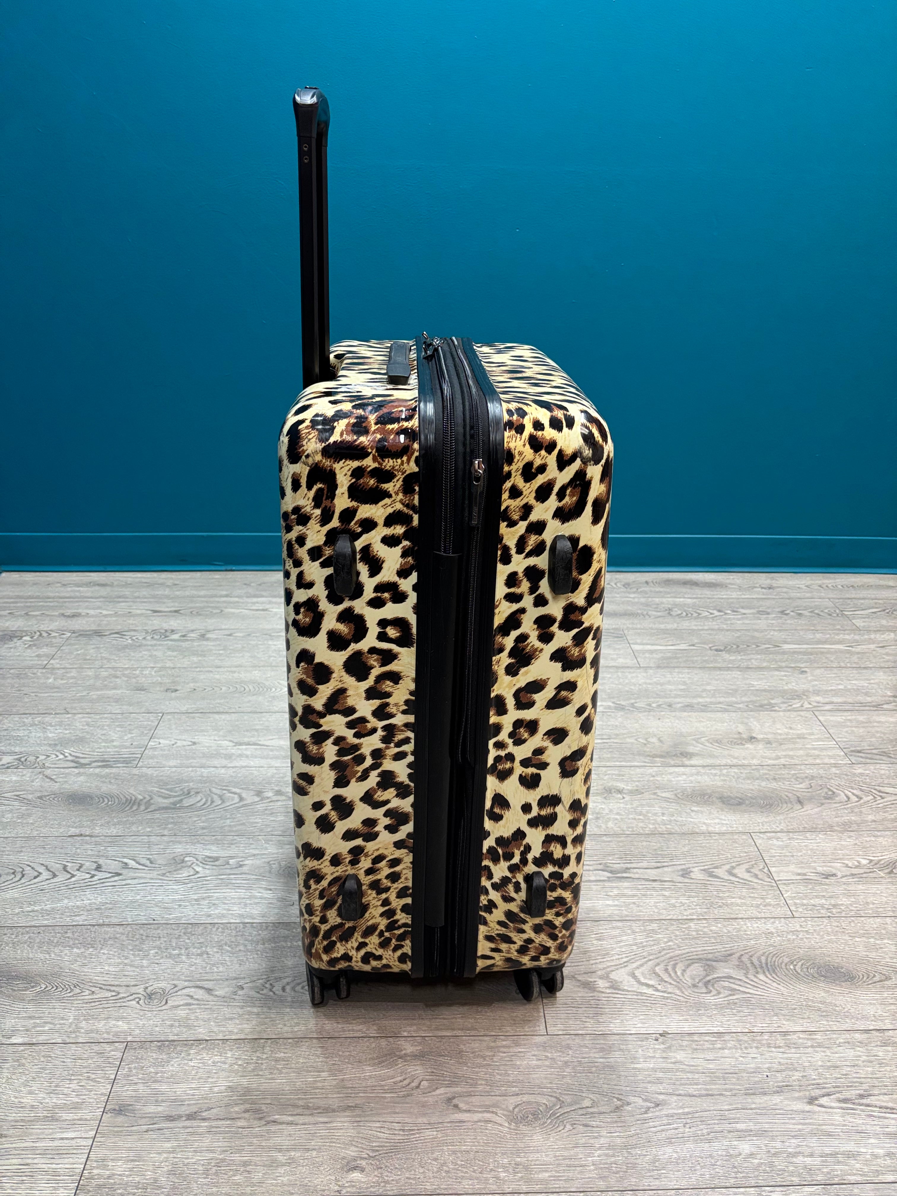 HEYS Leopard Fashion Spinner Luggage