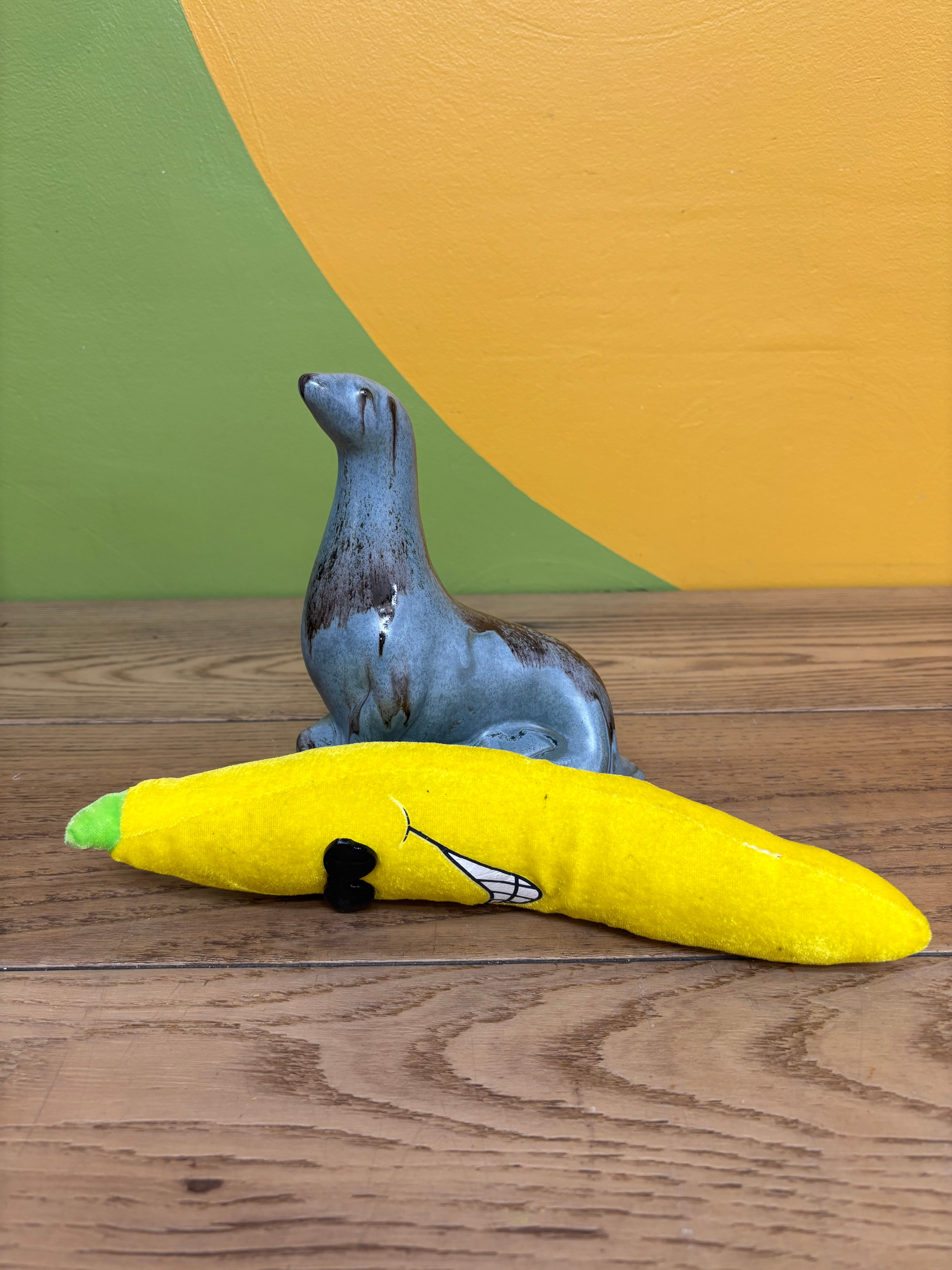 Set of 2 Seal Figurines