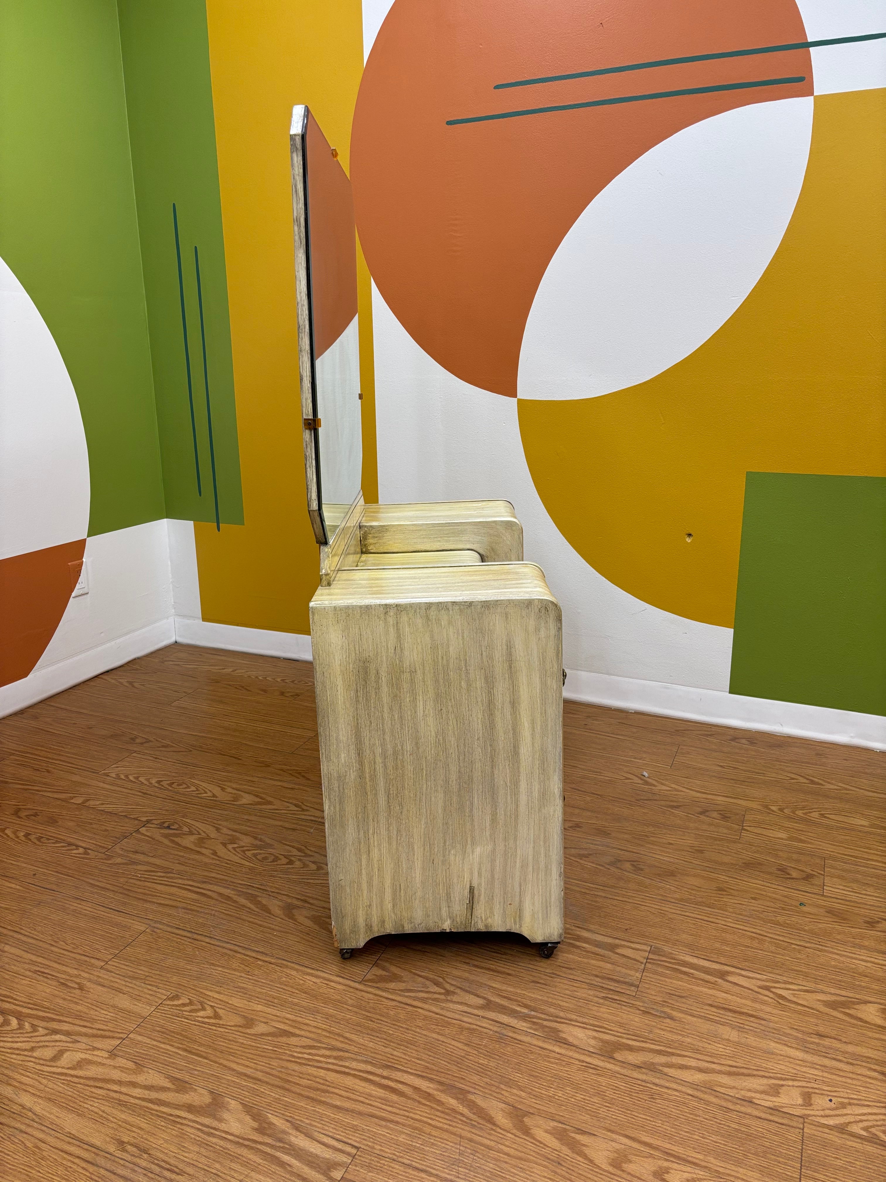 Wood Vanity