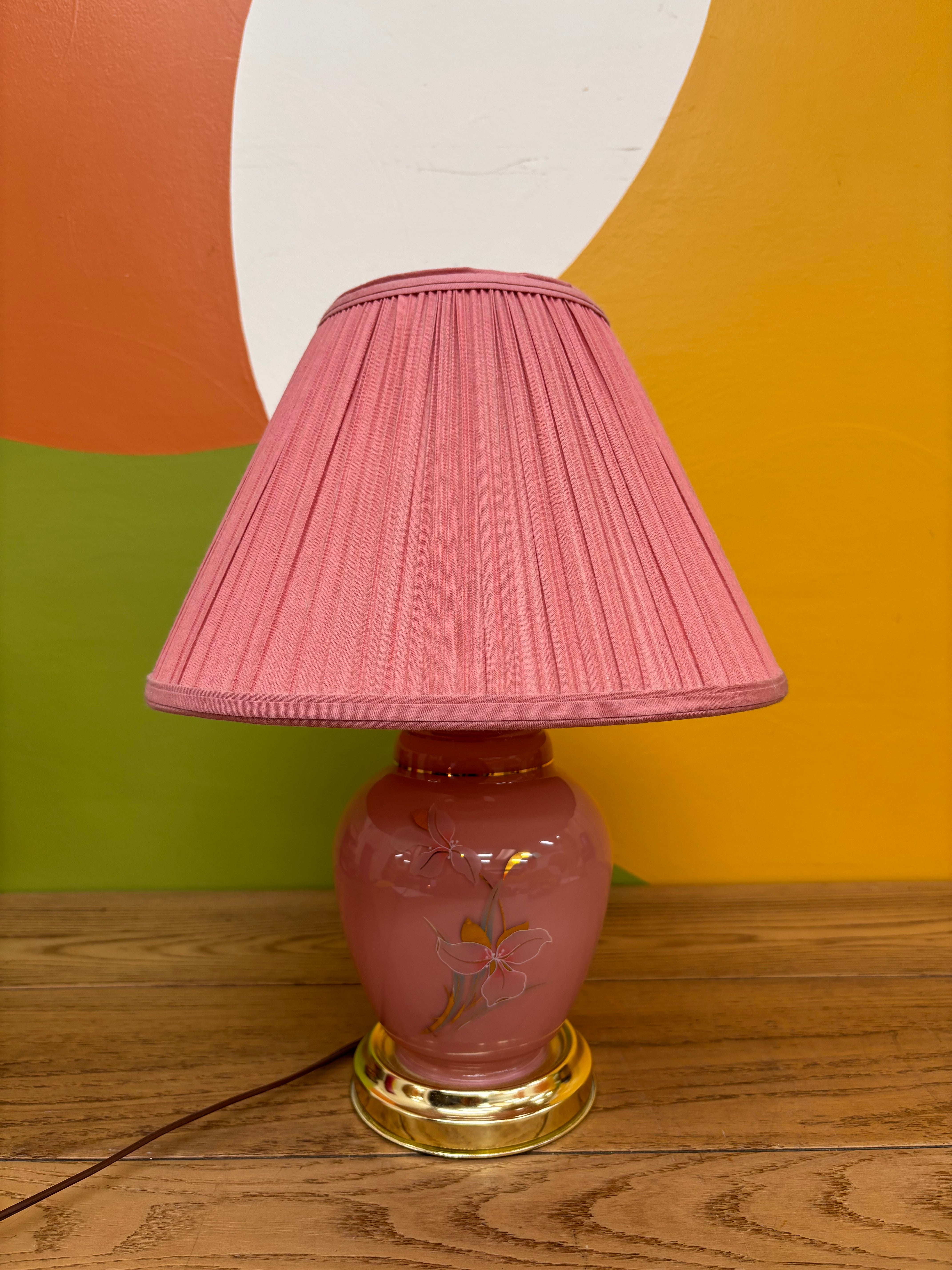 Pink Table Lamp