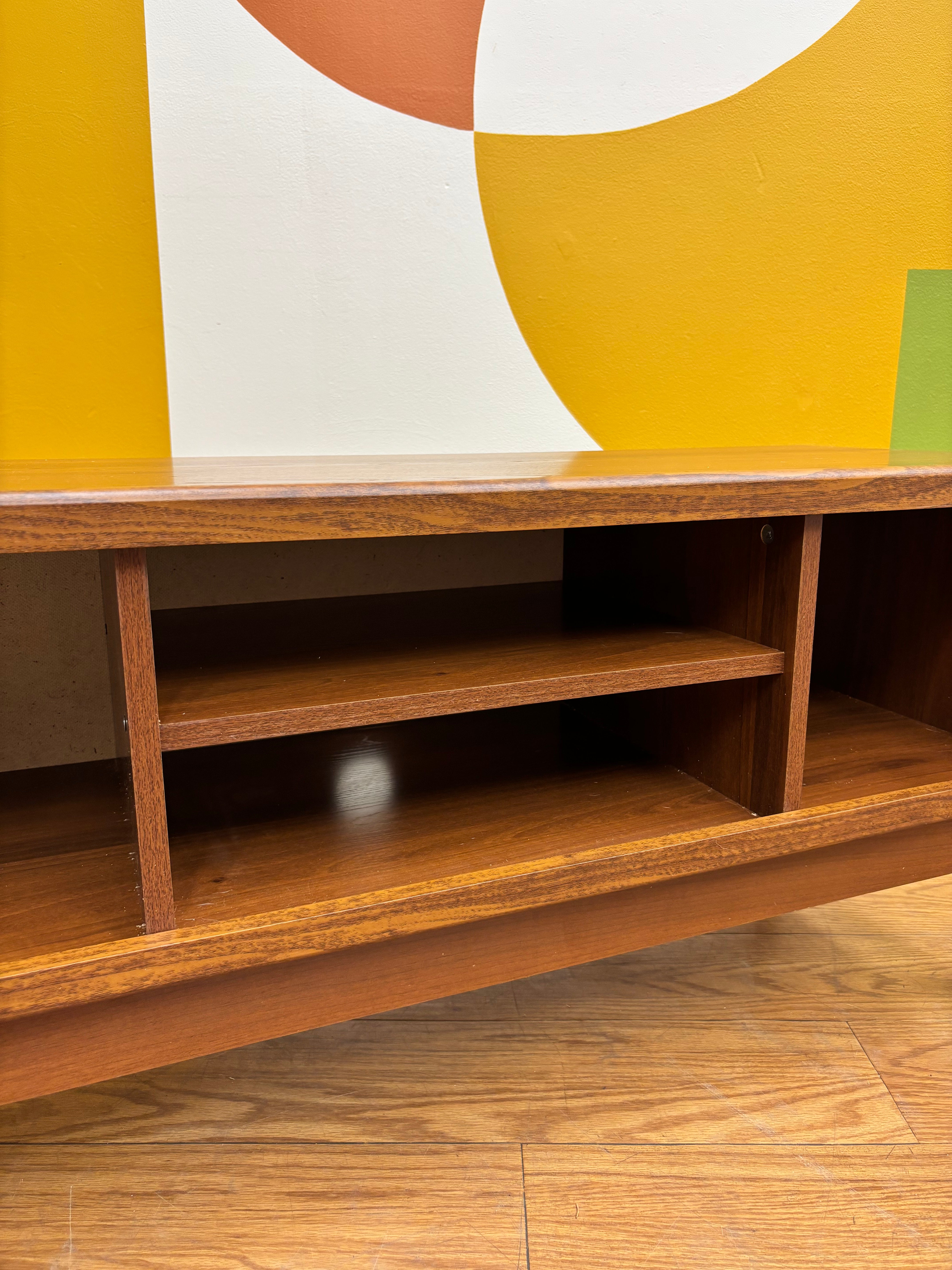 Wood TV Stand