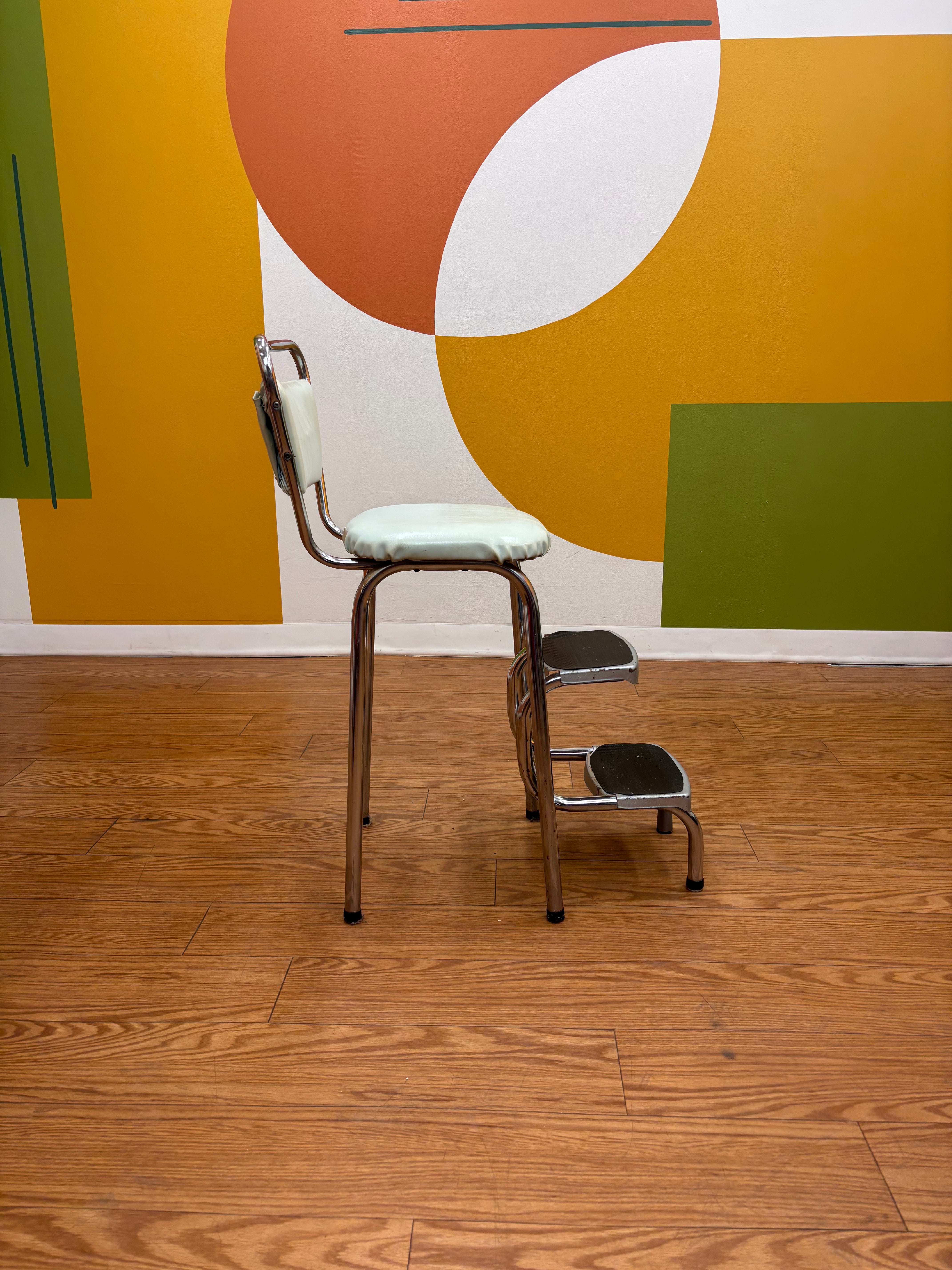 Step Stool Folding Chair