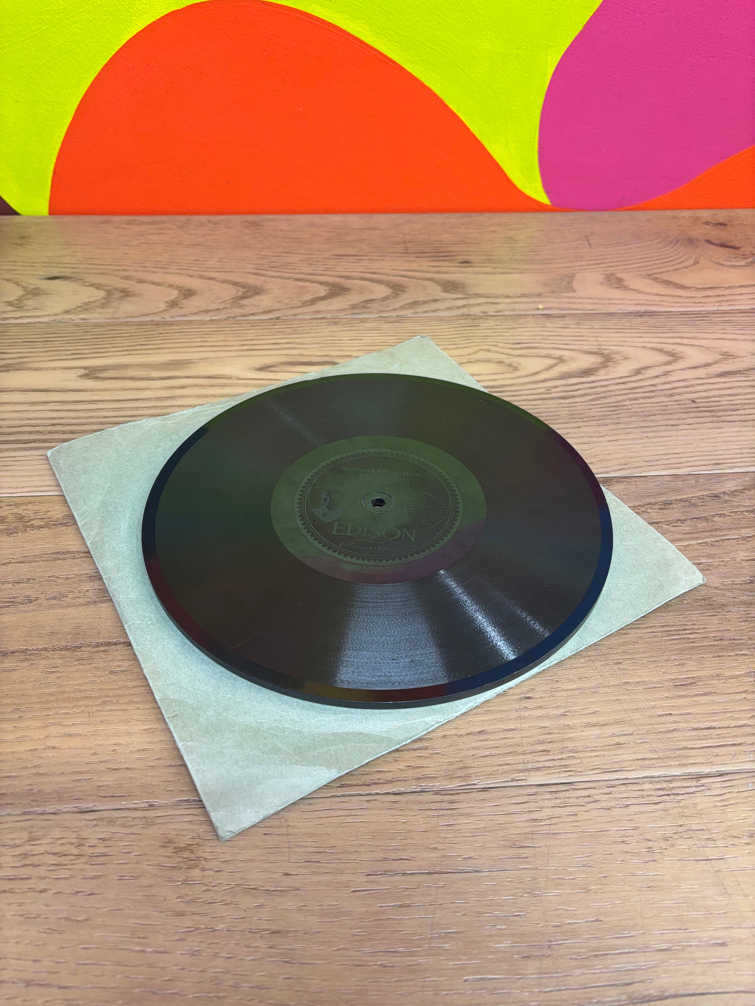 Edison Diamond Disc The Glory of "The Yankee Navy March"/"Gold and Silver Waltz"