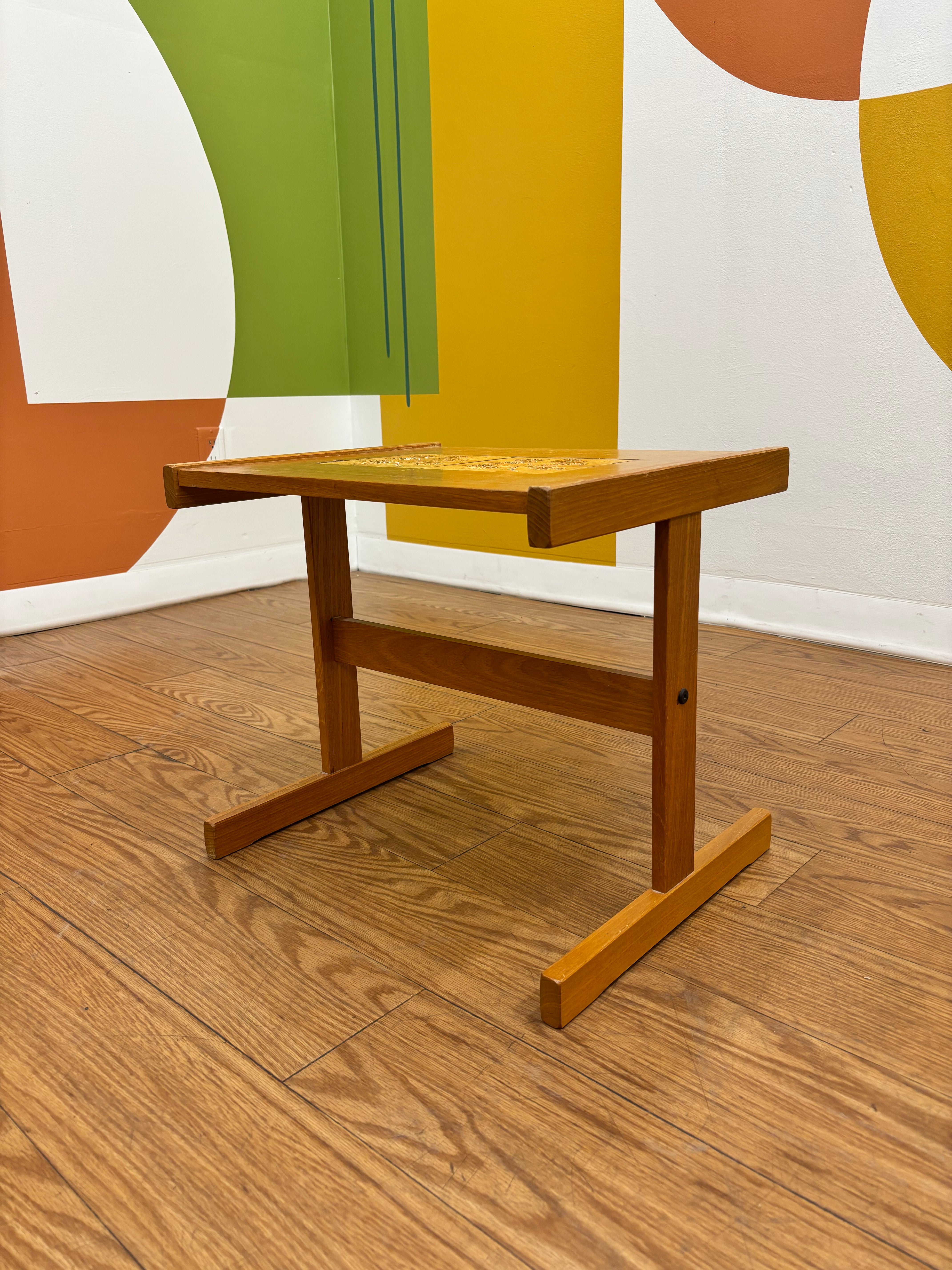 Wood Side Table