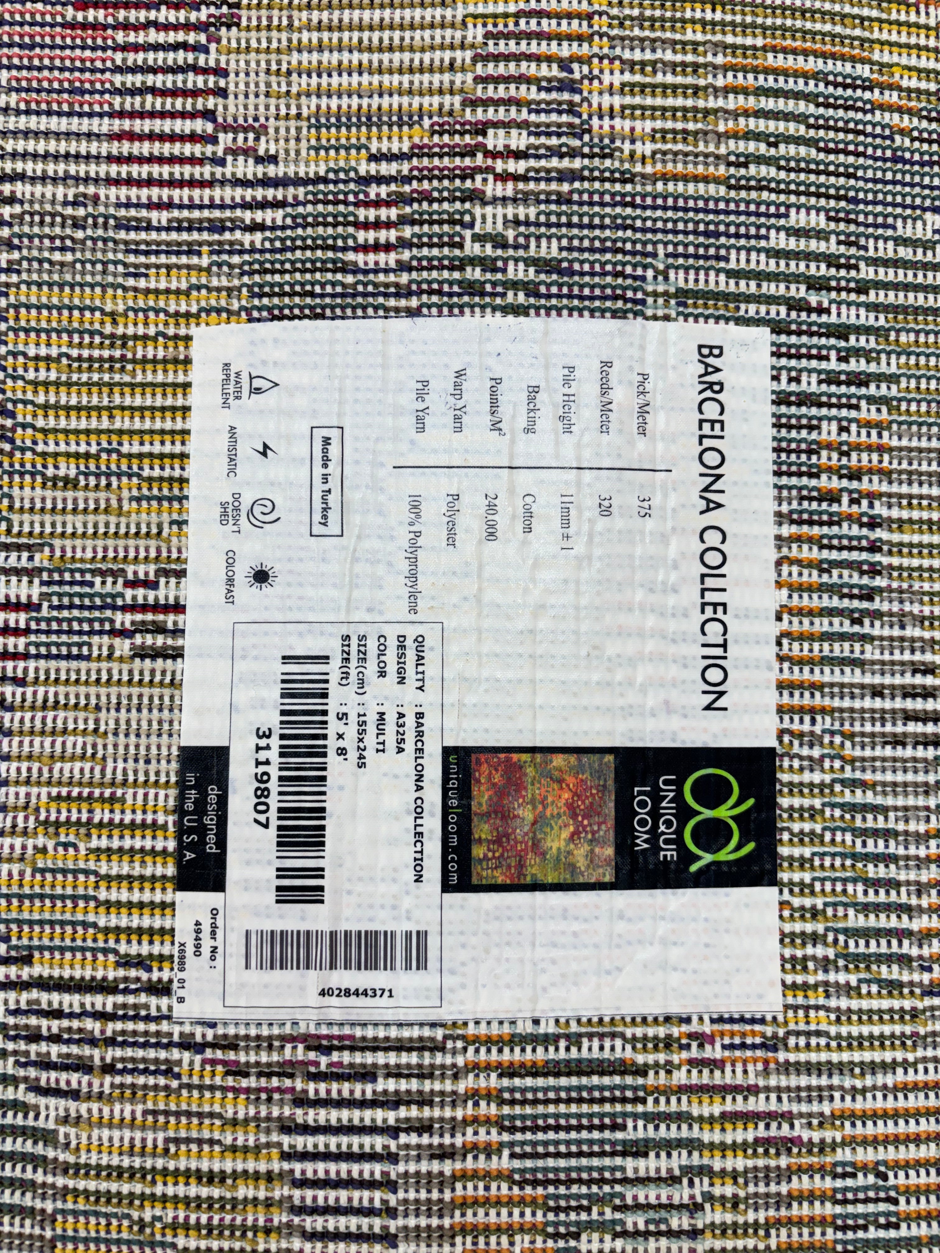 Multicoloured Rug