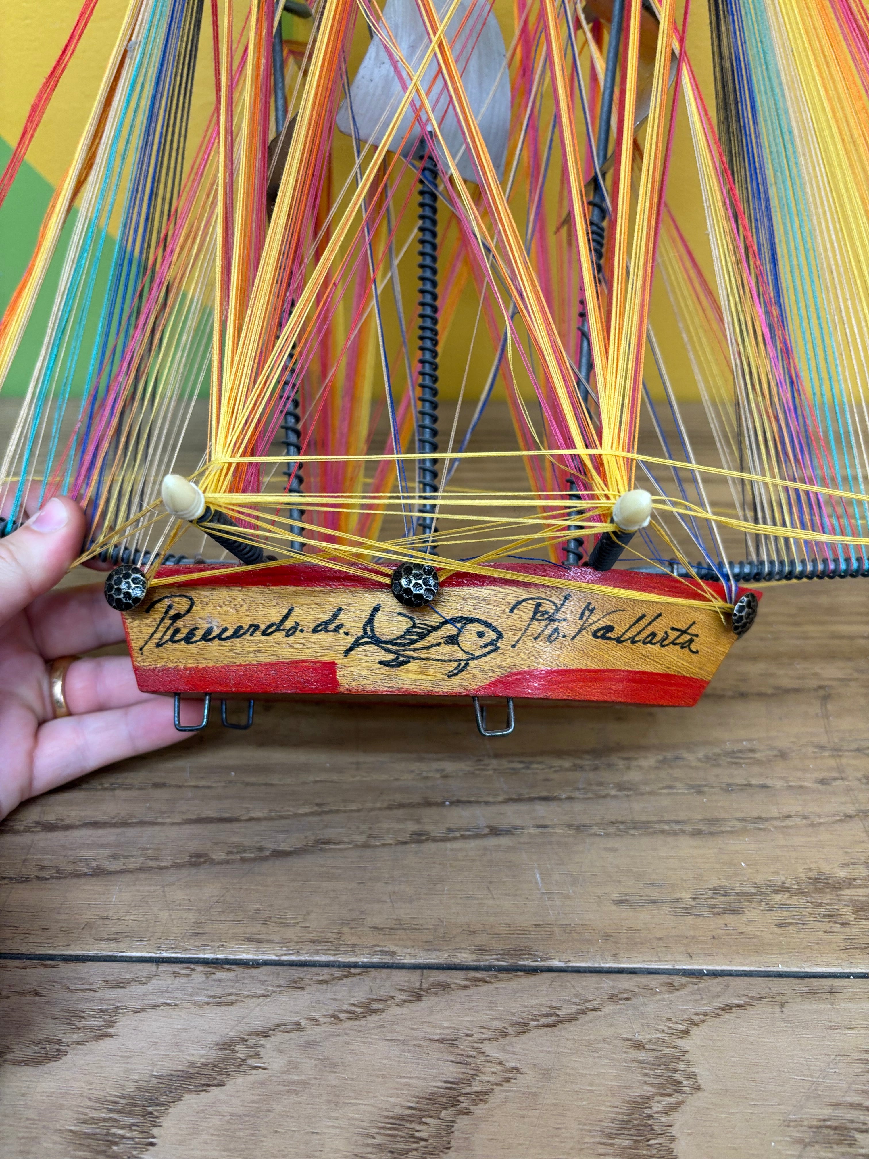 String Art Boat