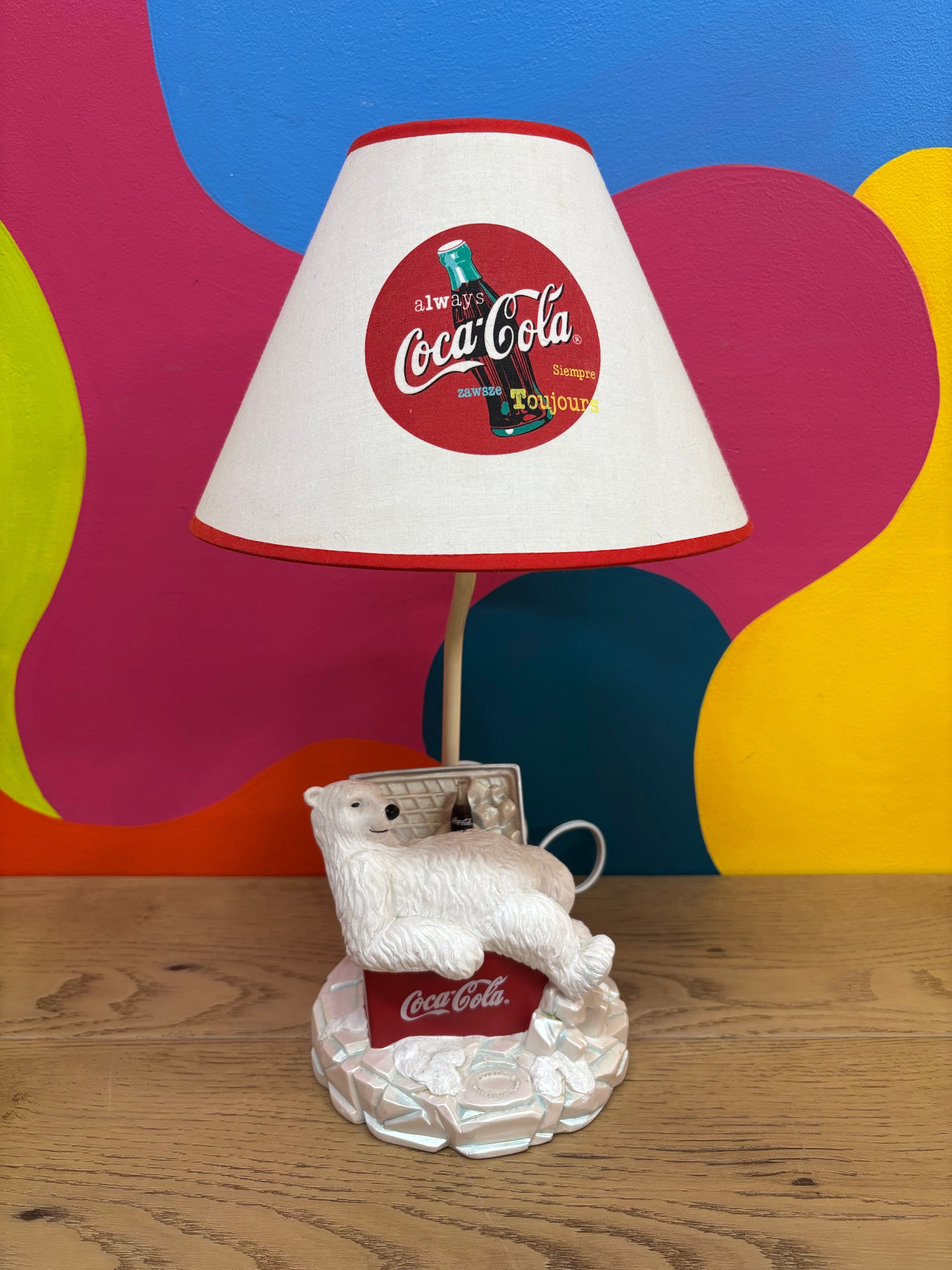 Coca Cola Polar Bear Lamp