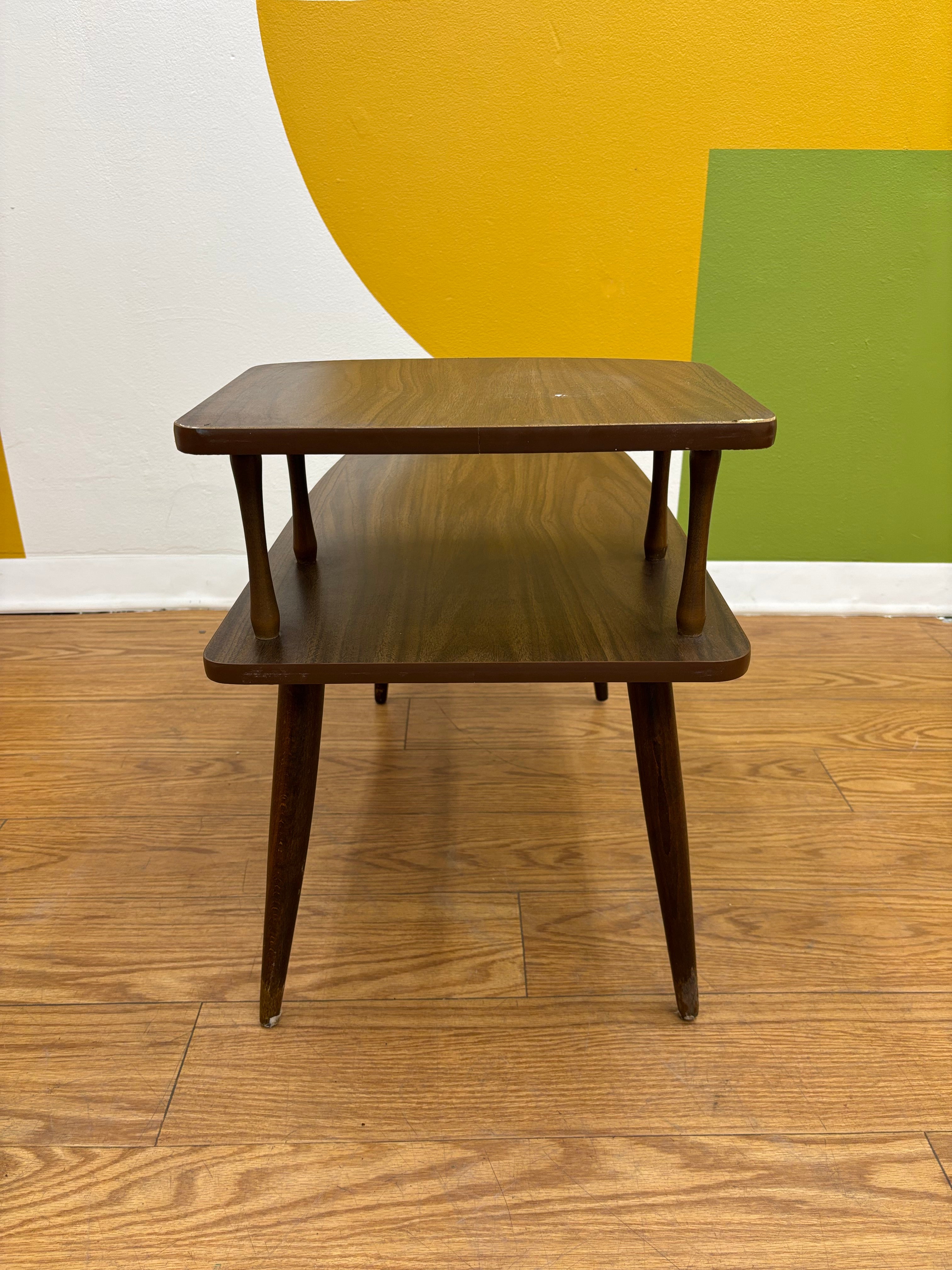 Two Tiered Side Table