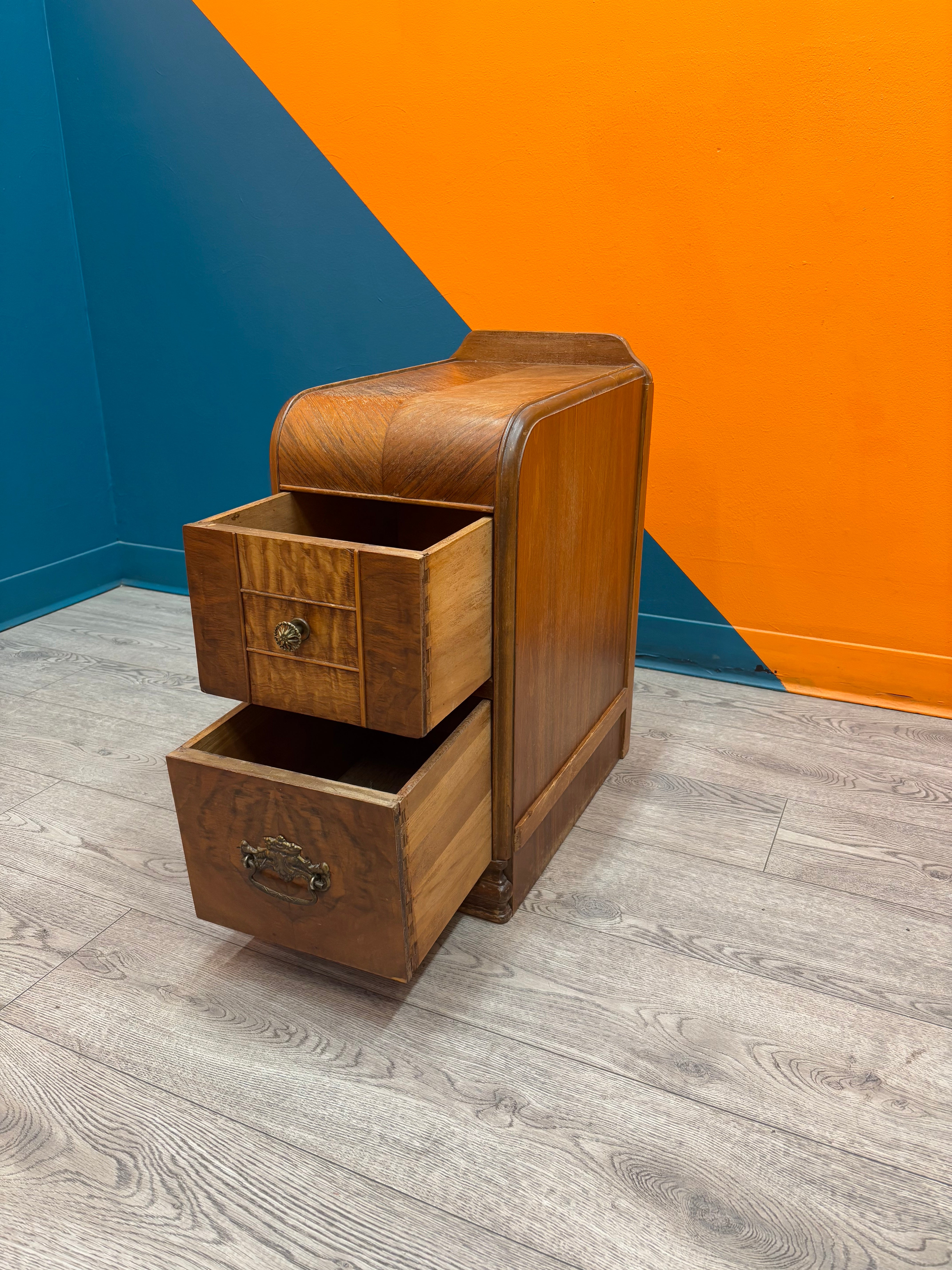 Wood Nightstand