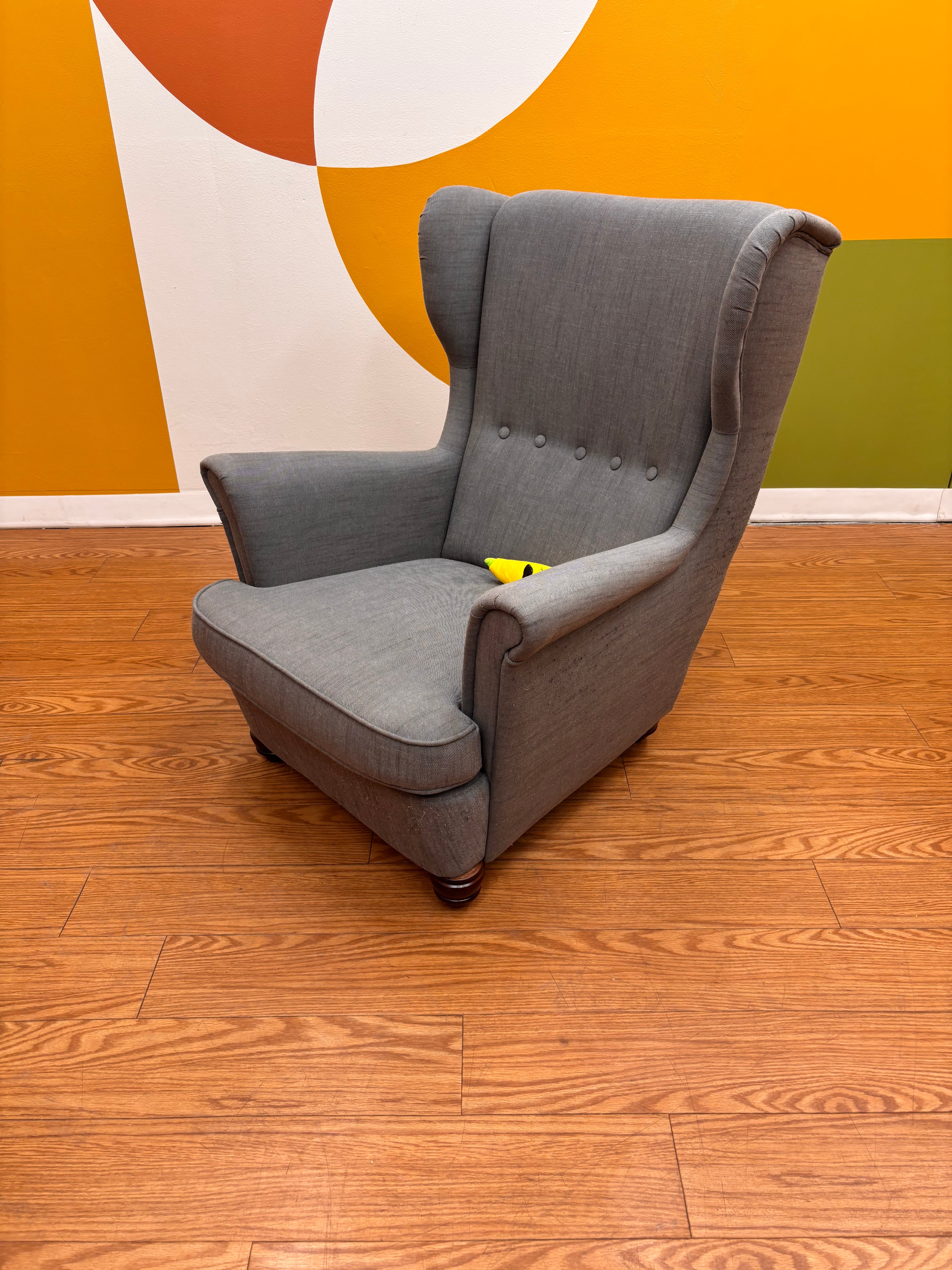 Grey Armchair