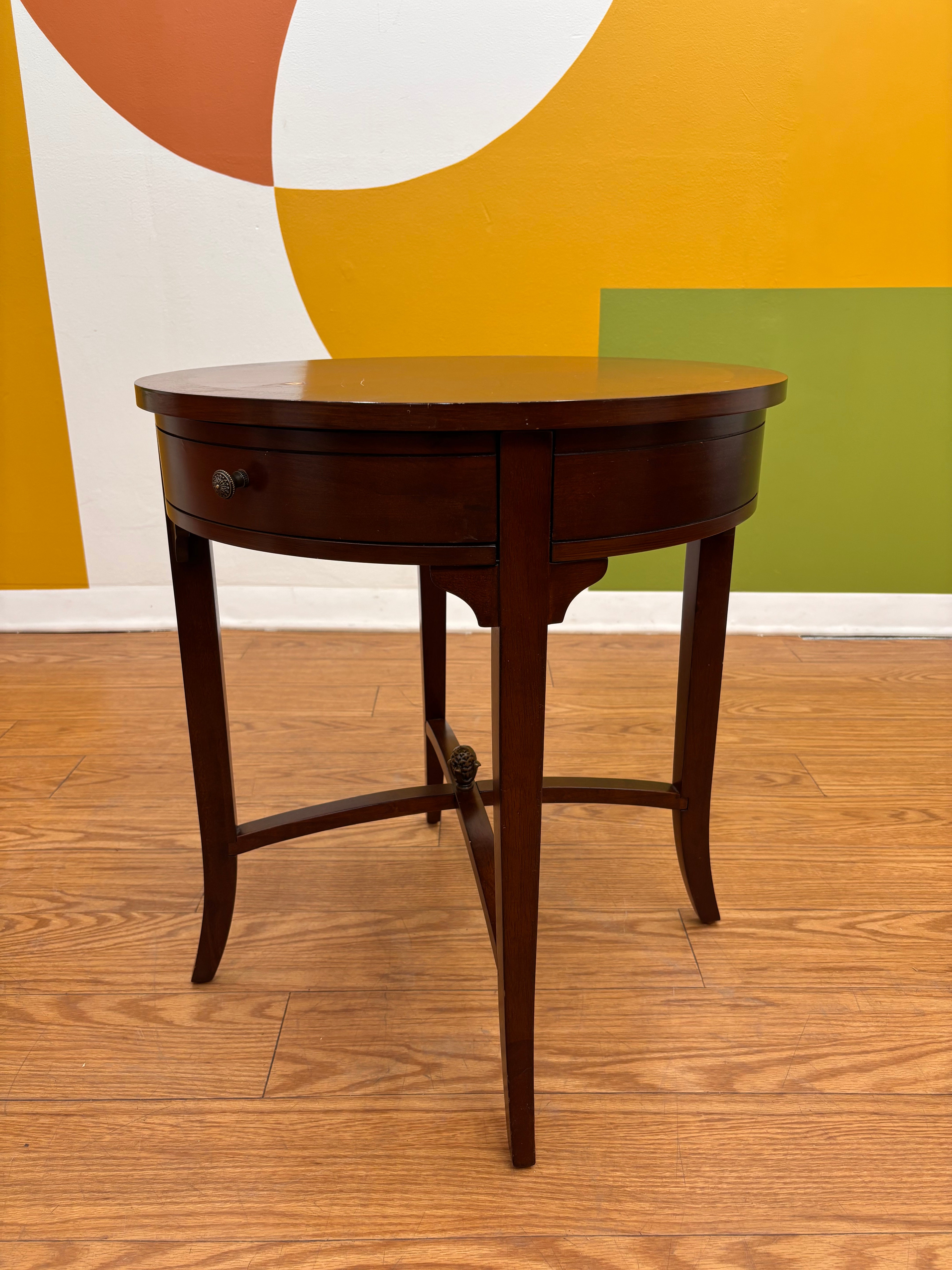 Wood Side Table