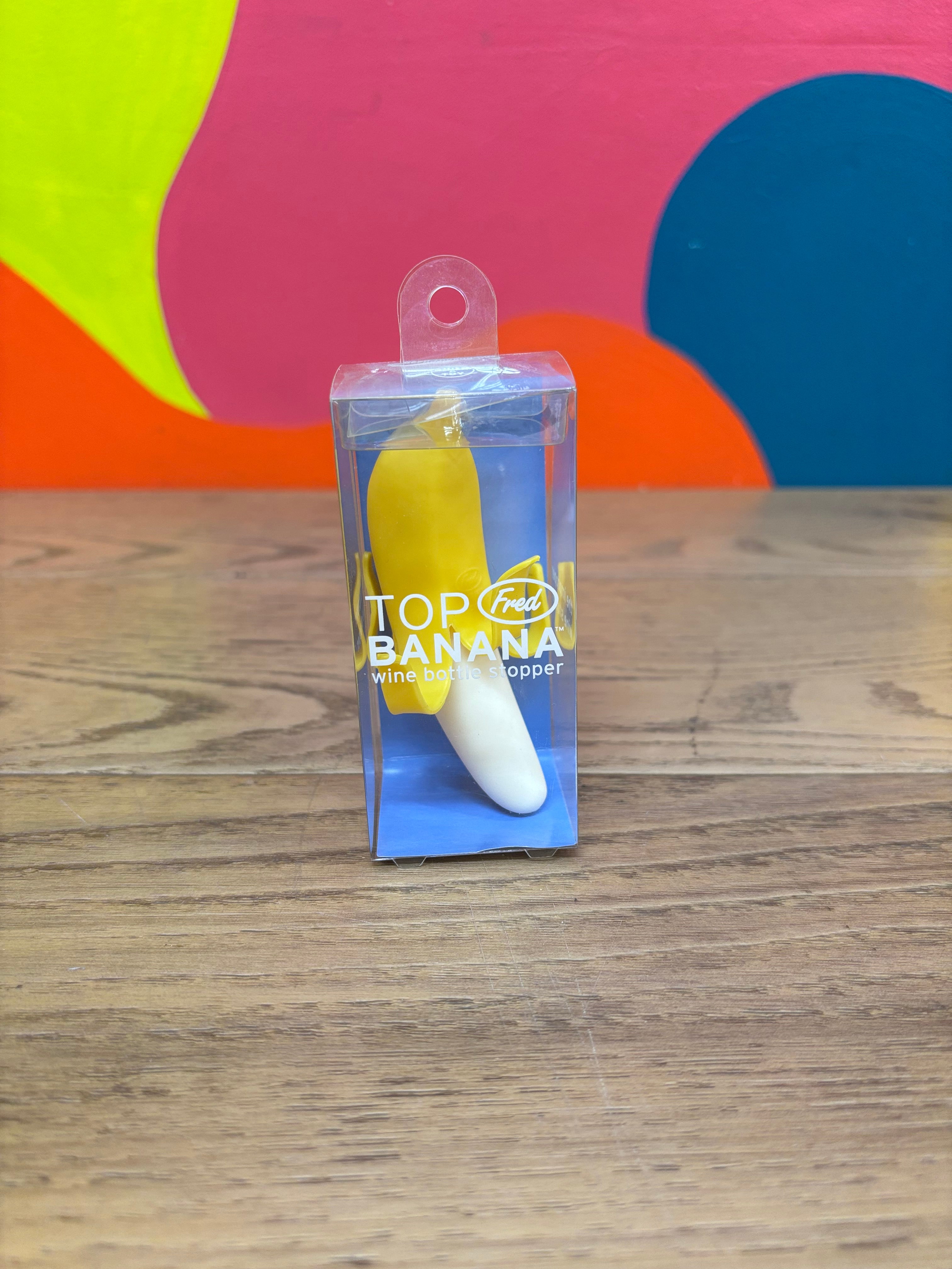 Top Banana Wine Stopper