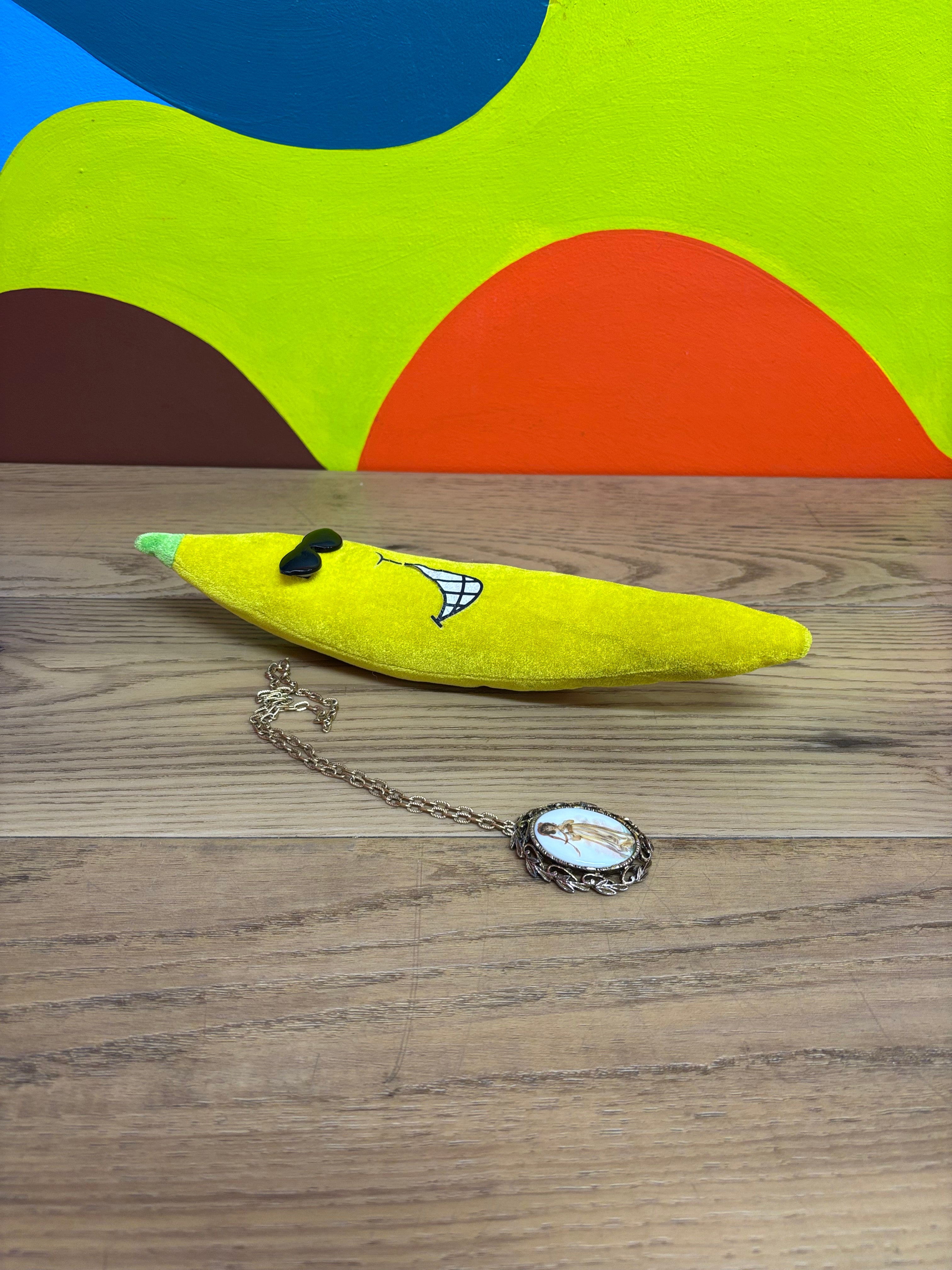 Girl in Pink Necklace