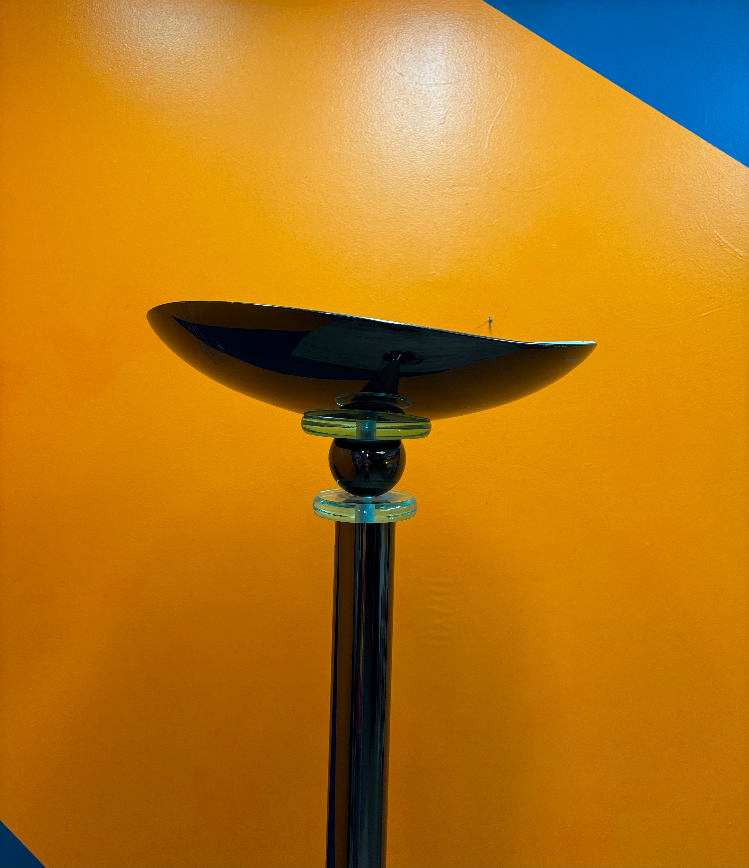 Metal Torchiere Floor Lamp