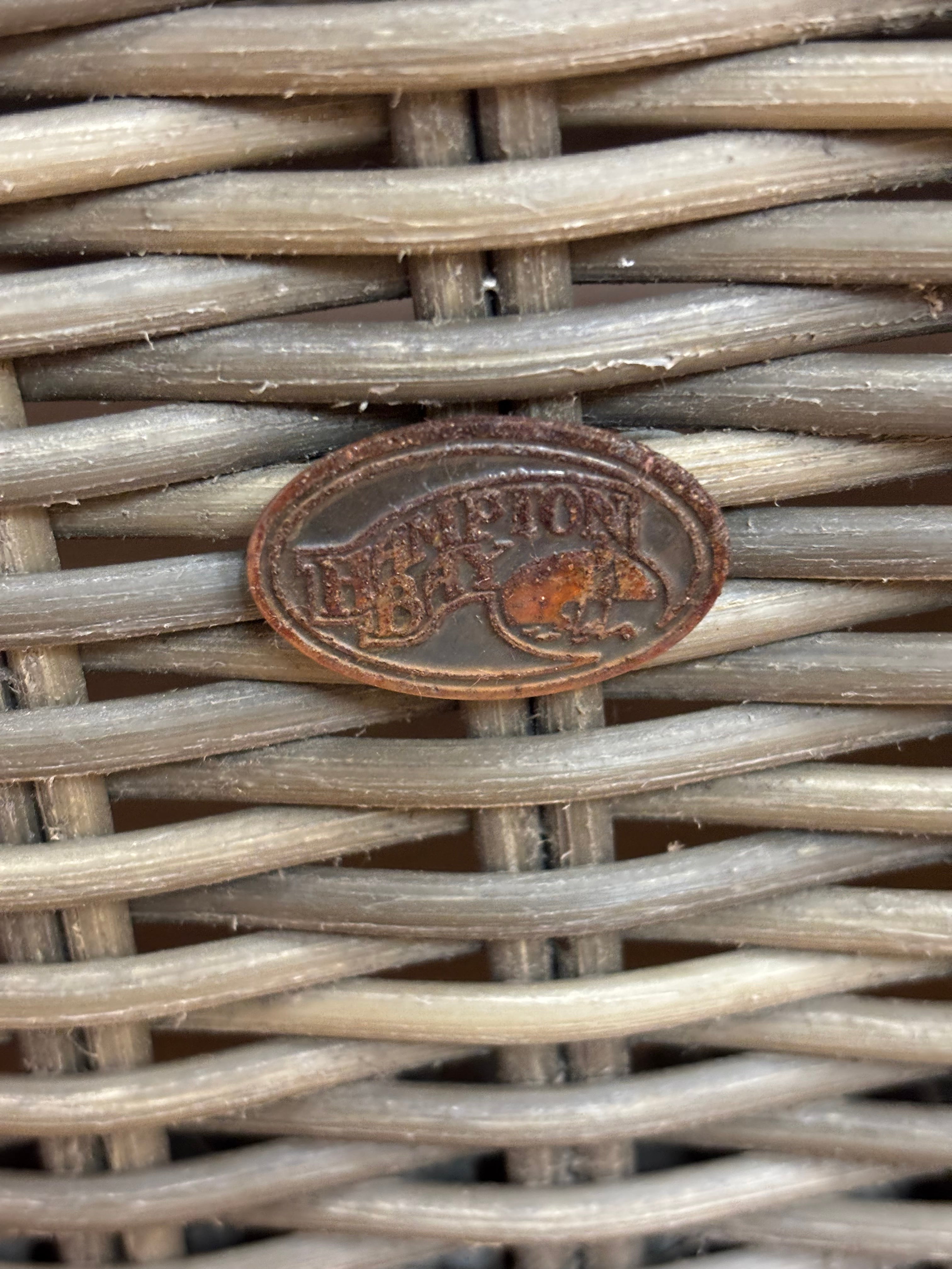 Hampton Bay All-Weather Wicker Reclining Lounge Chair (2 available)