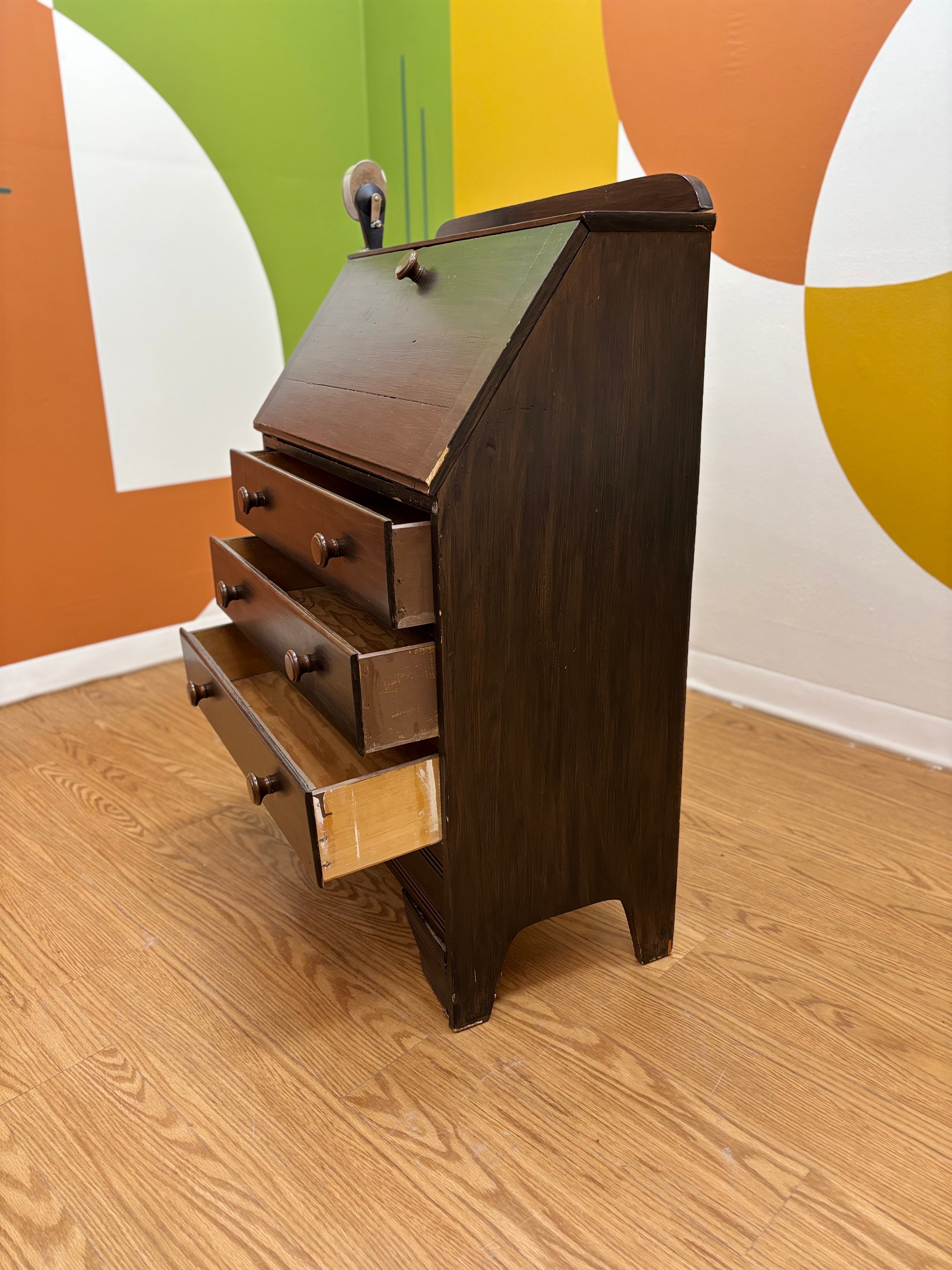 Drop-Front Secretary Desk