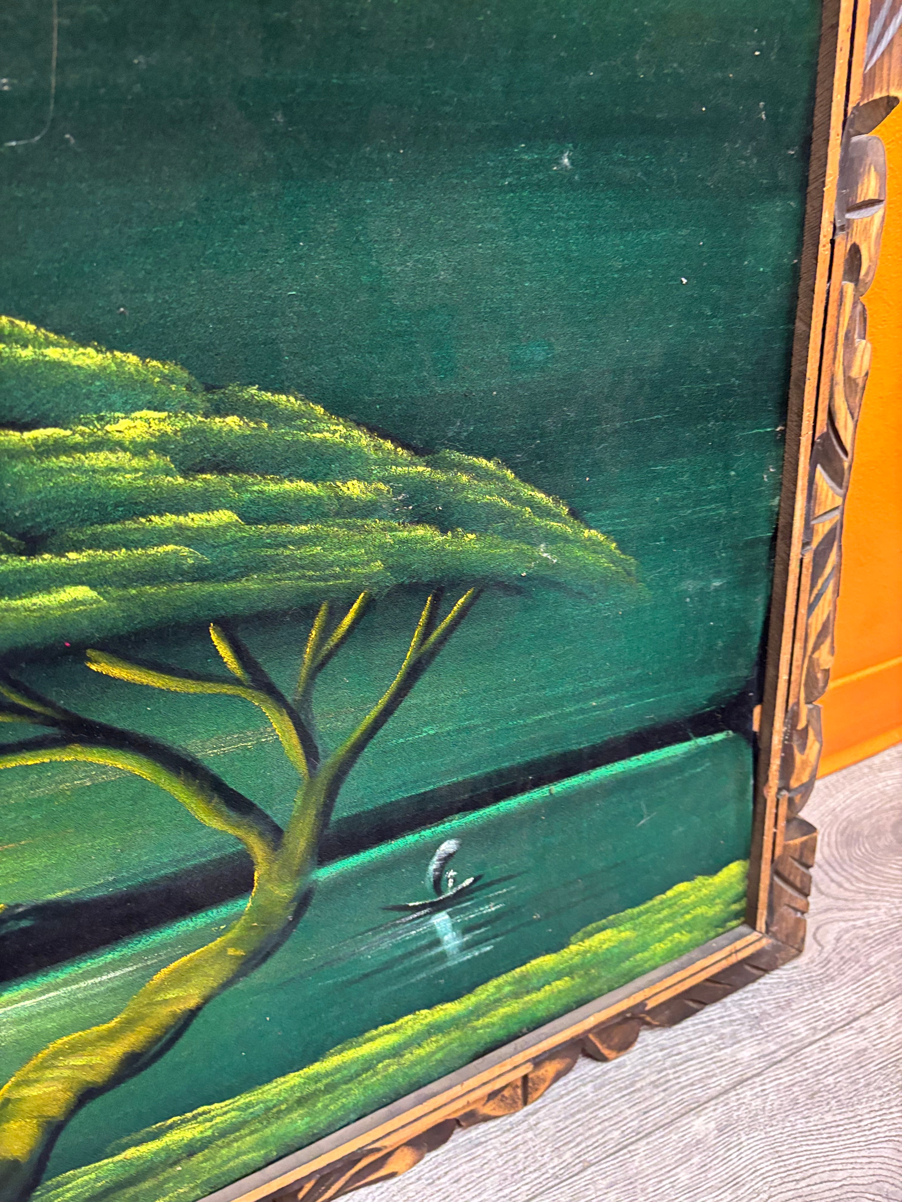 Black Velvet Painting