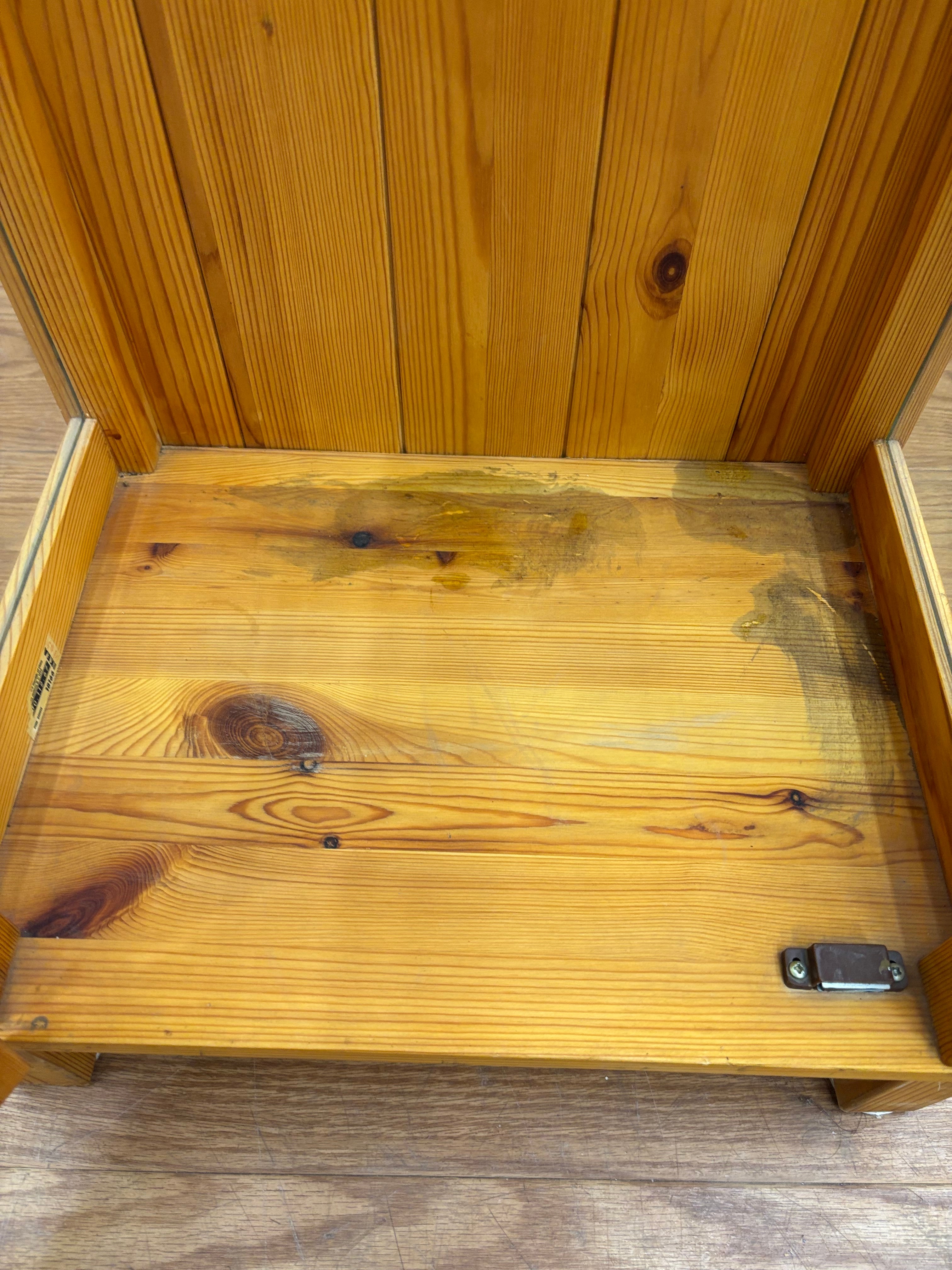 IKEA Wood & Glass Cabinet