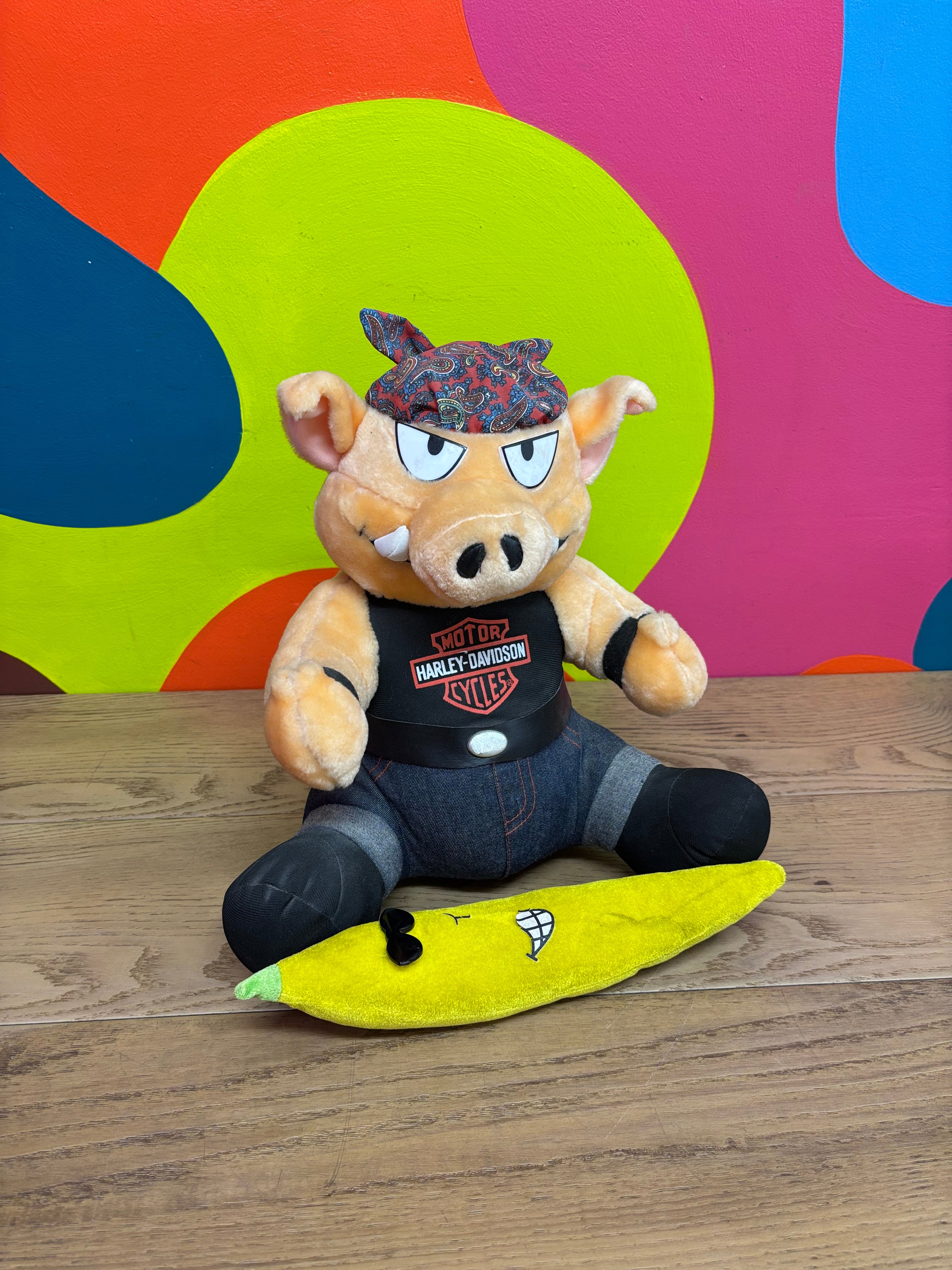 Harley Davidson Hog Plushie