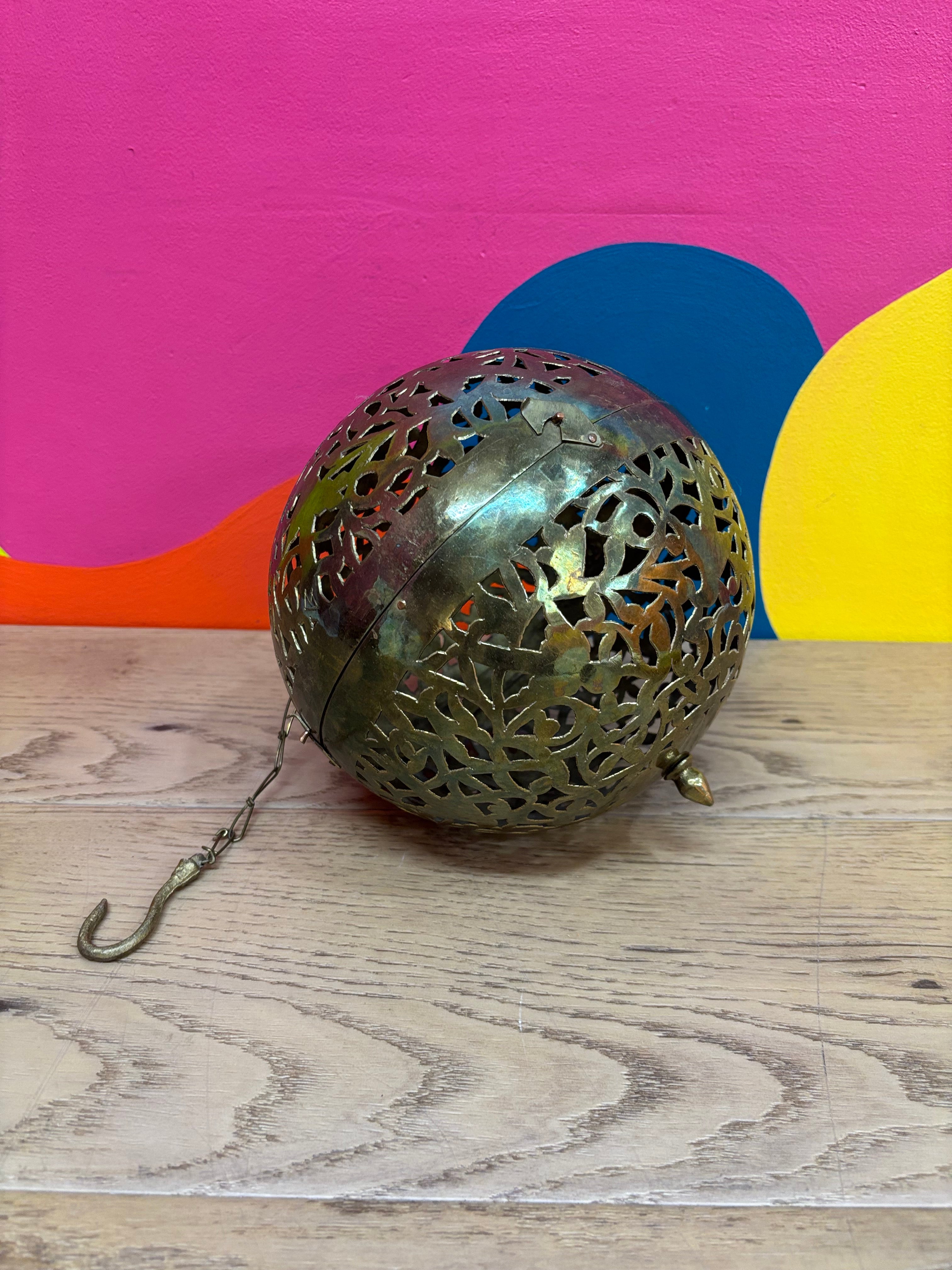 Gold Metal Ball Decor