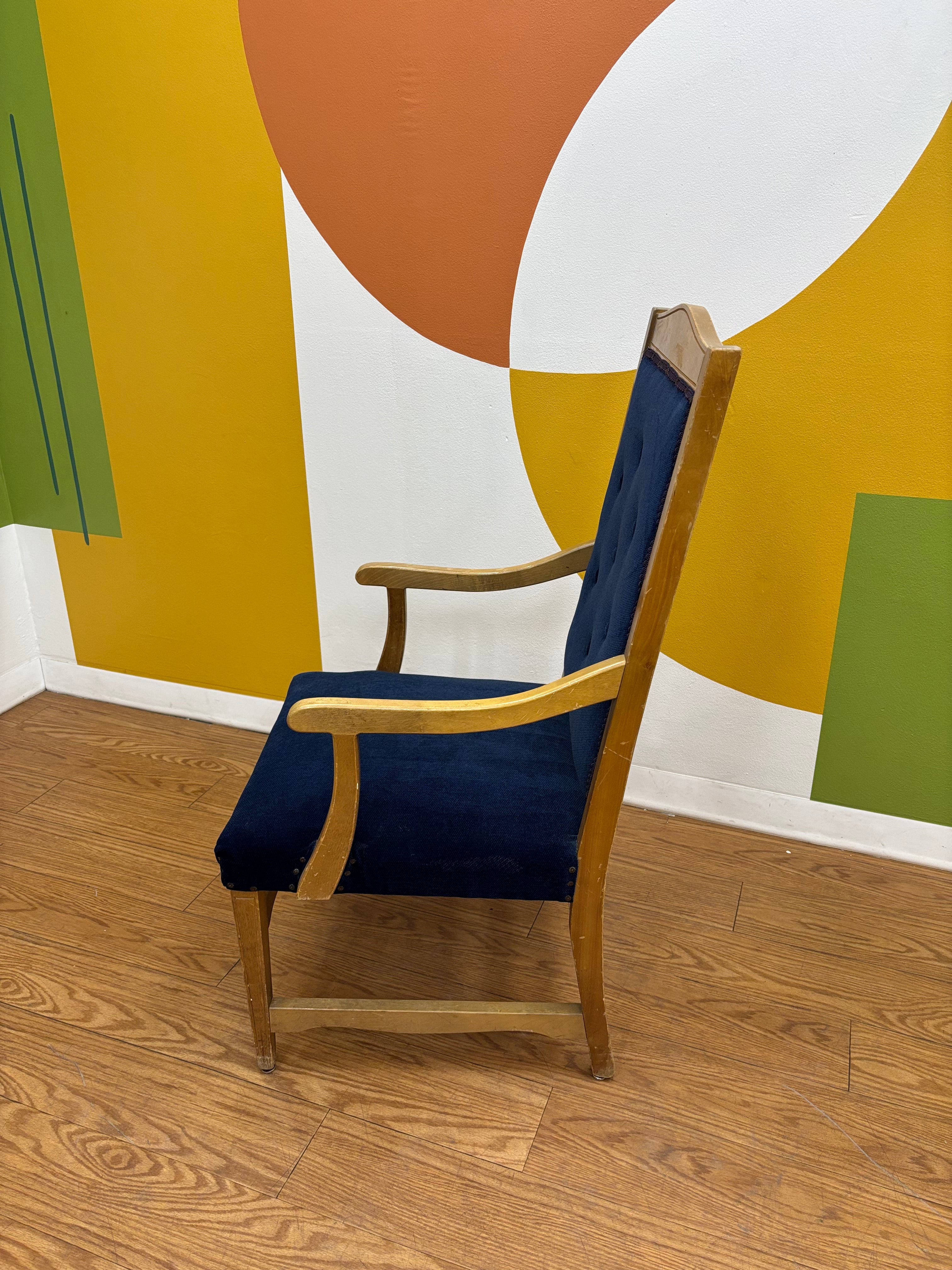 Blue Dining Chair (4 available)