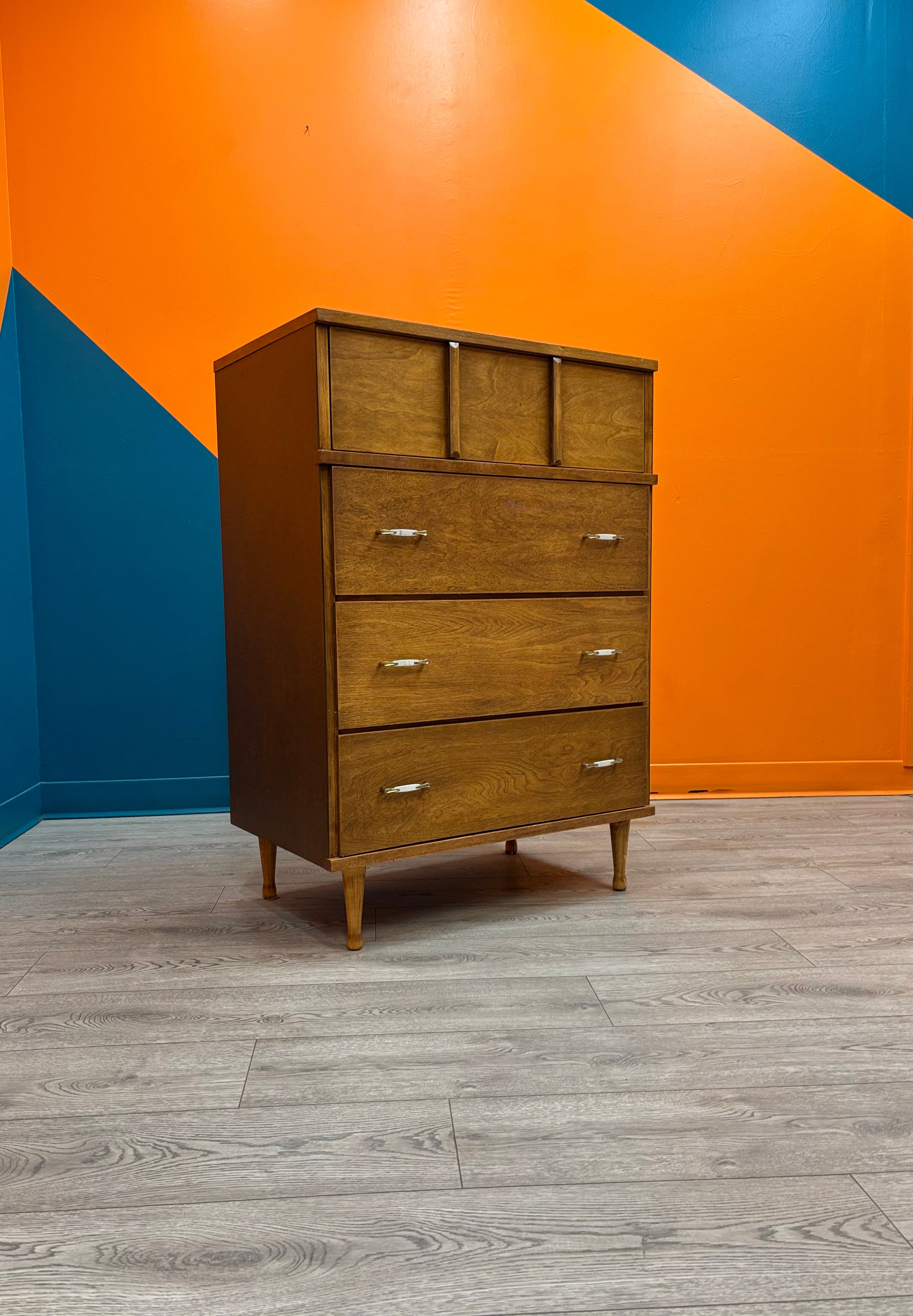 Wood 4 Drawer Dresser (J.W Kilgour & Bro.)