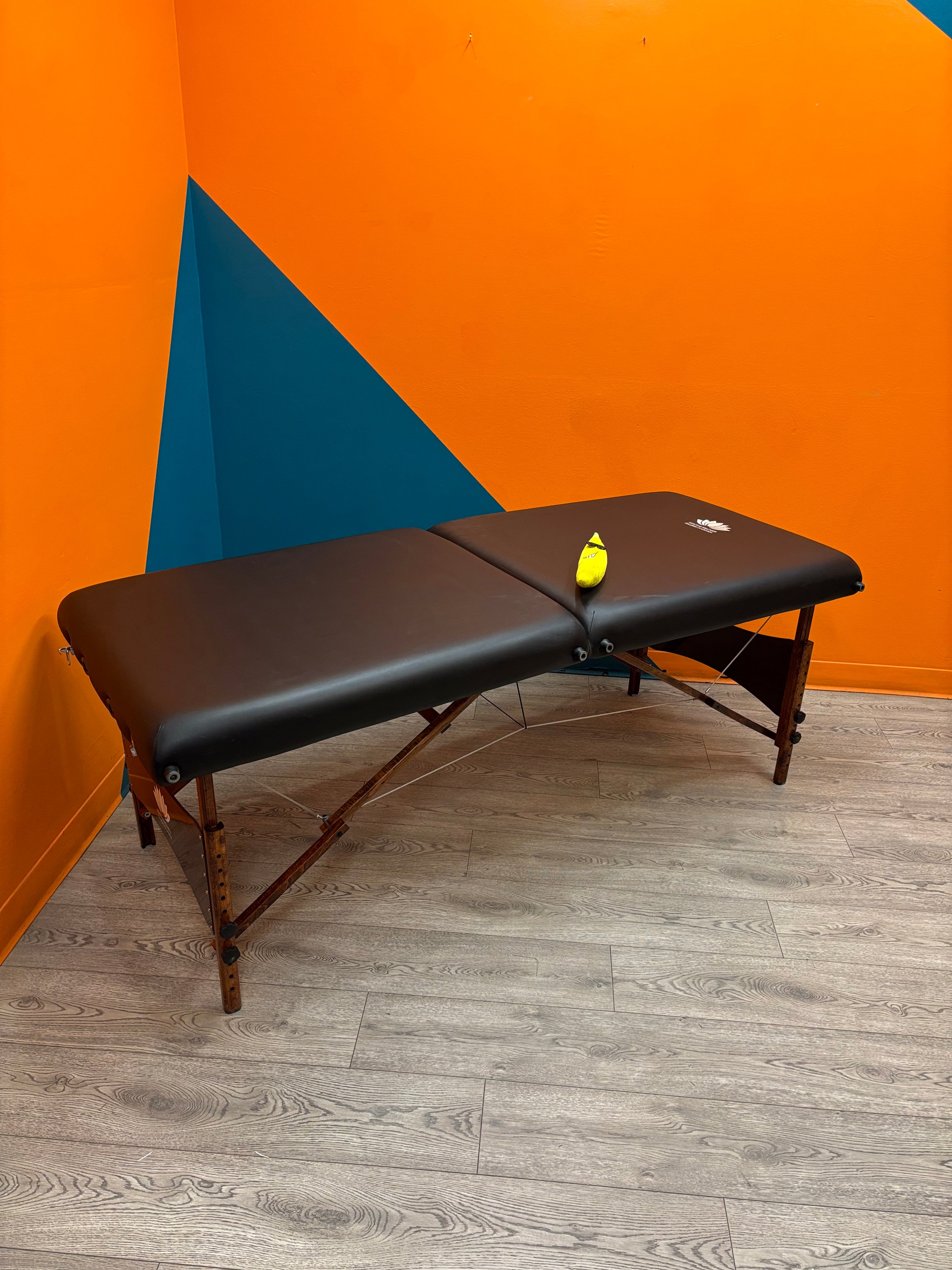 Black Massage Table