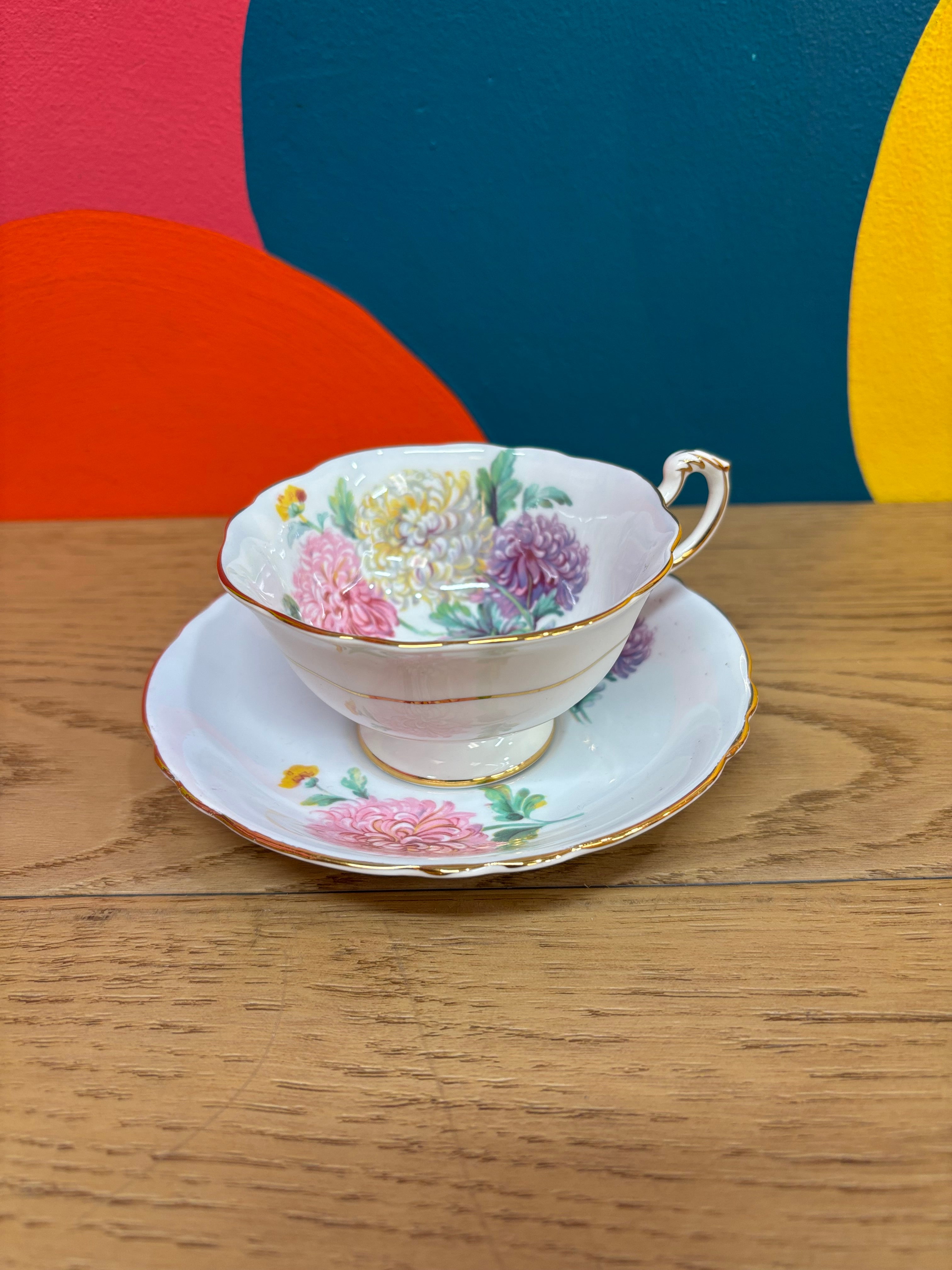 Paragon Floral Teacup