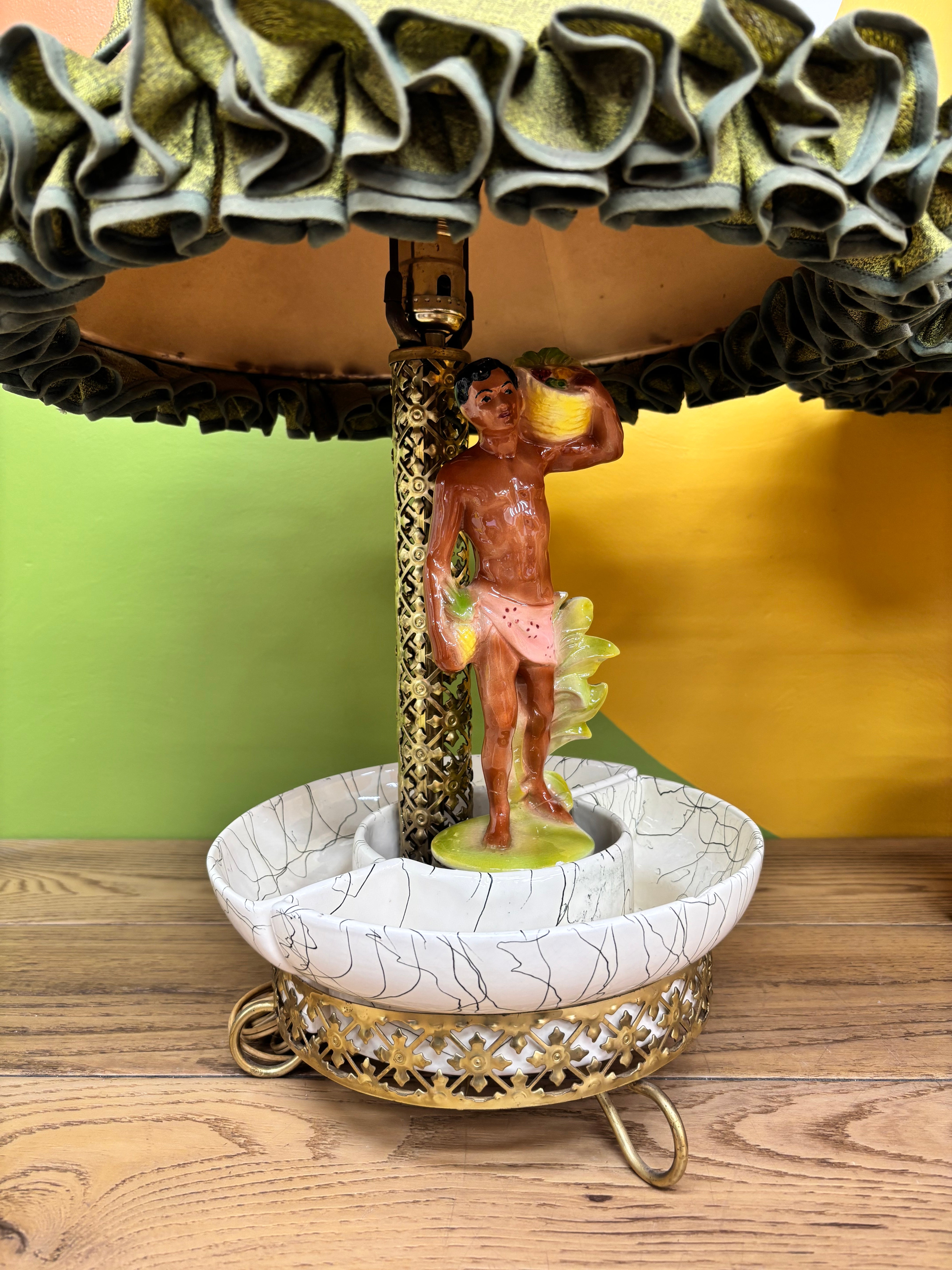 Set of 2 Hawaiian Themed Lamps