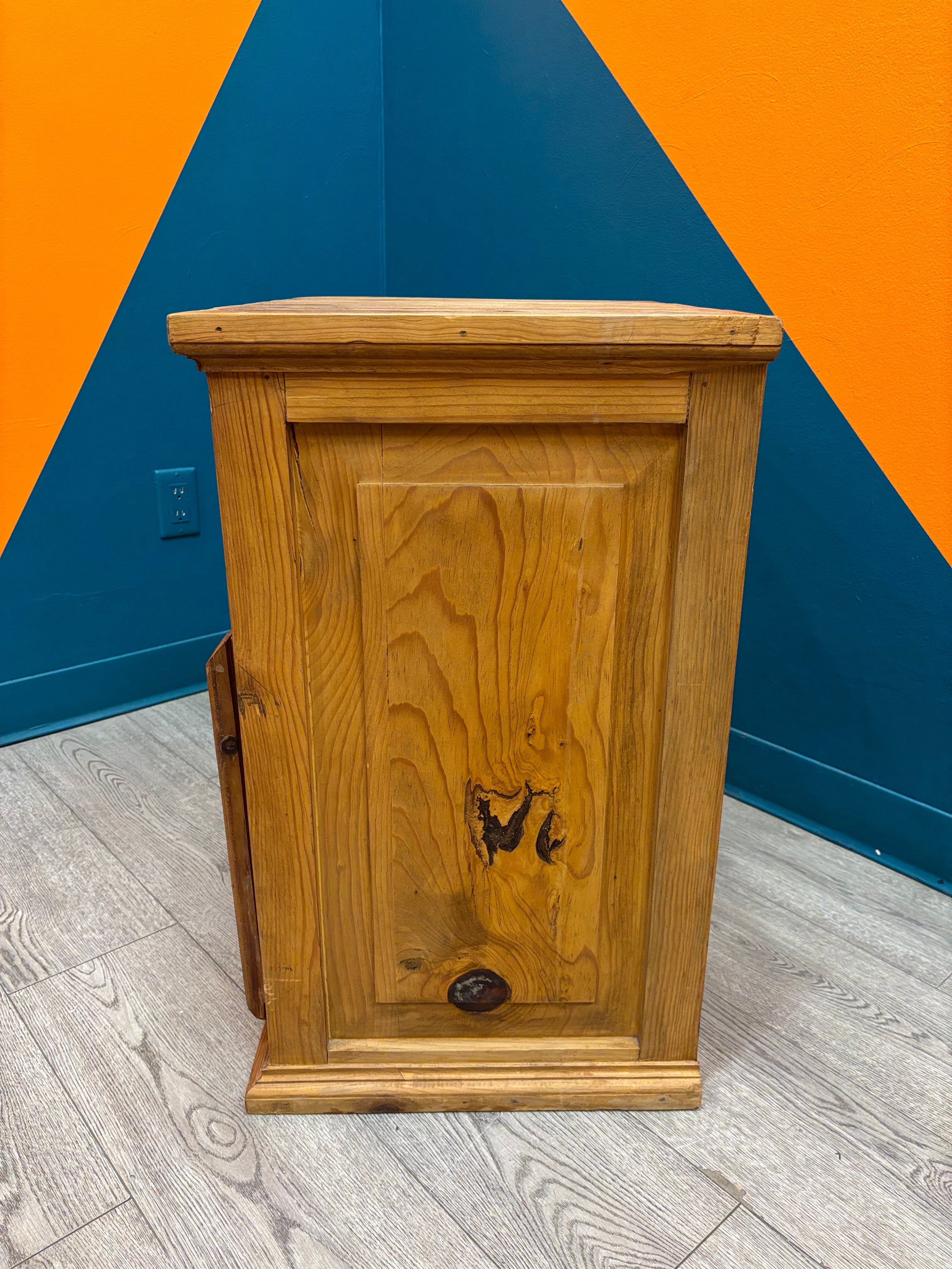 Solid Wood Nightstand #1