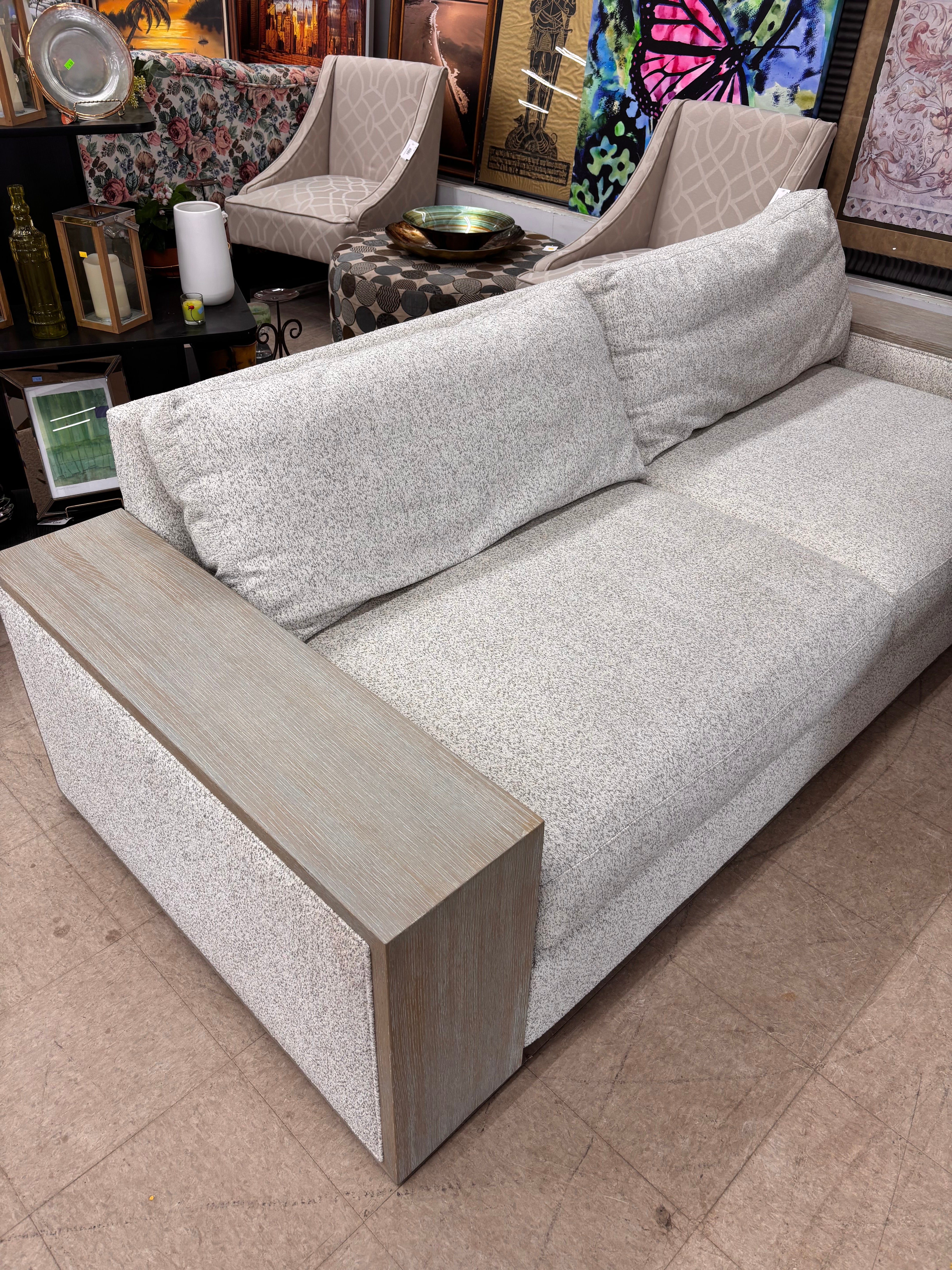 Grey Fabric Sofa