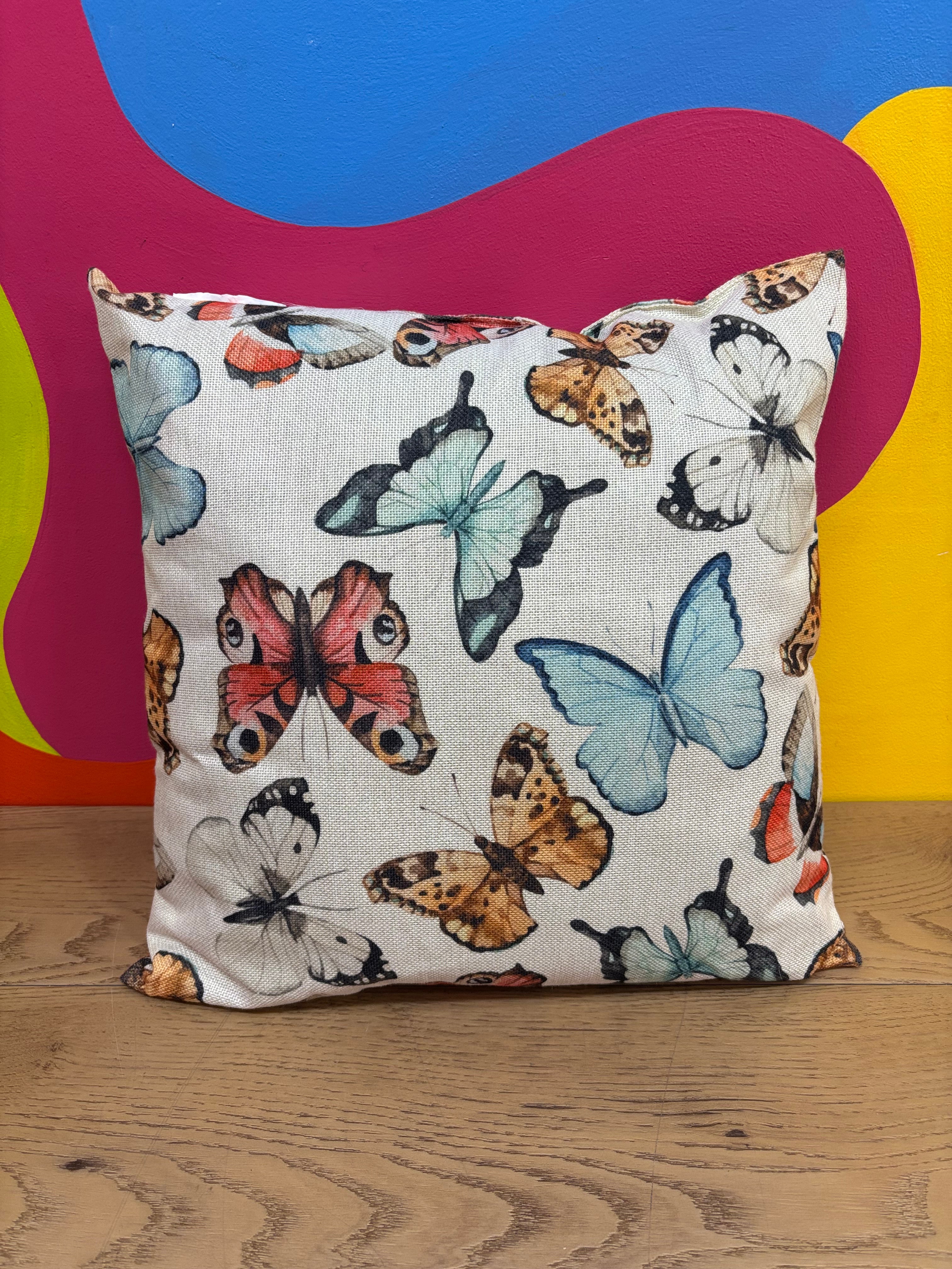 Butterfly Throw Pillow