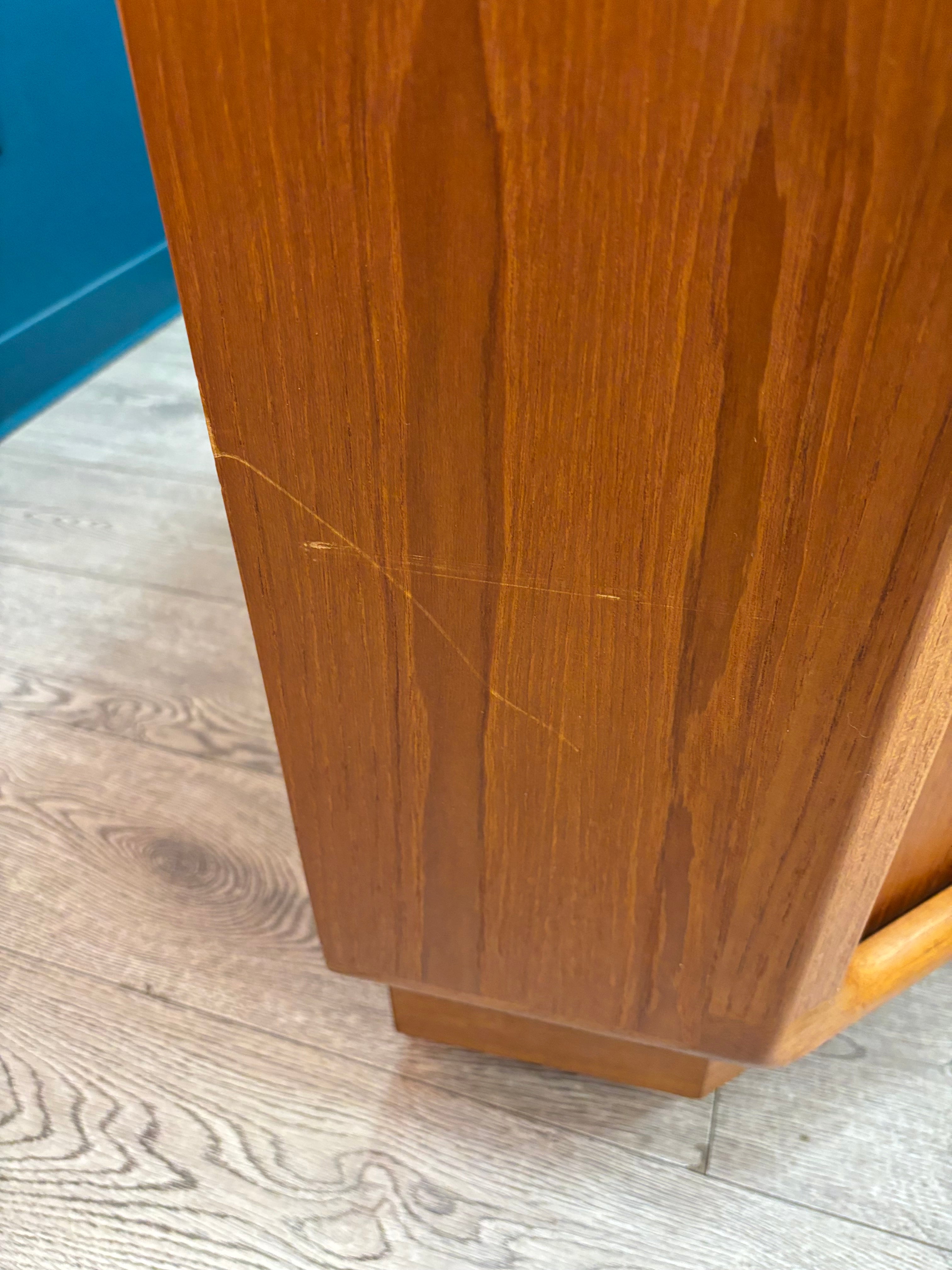 Rolling Wood Corner TV Cabinet