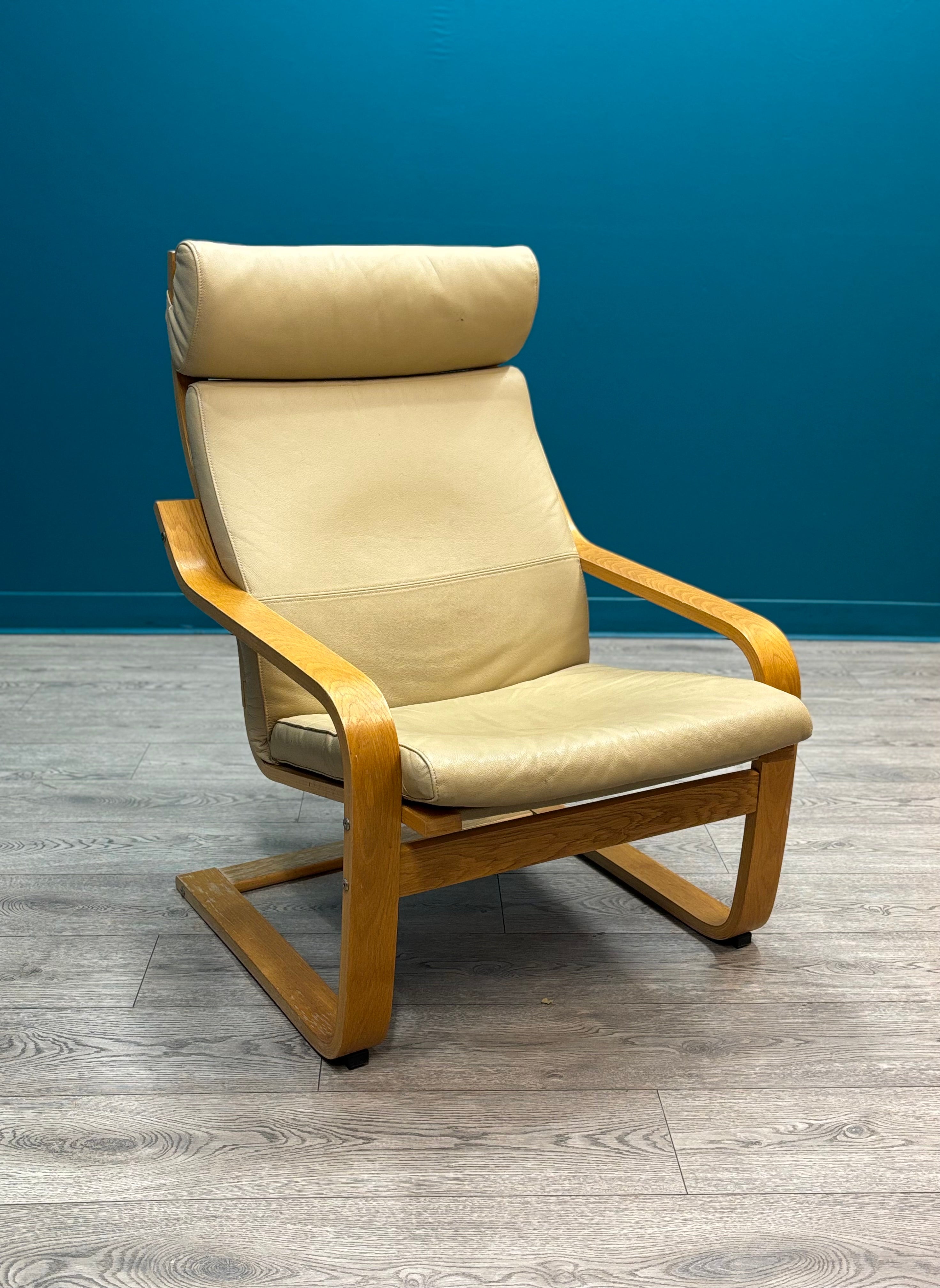 Cream Poang Armchair - IKEA (2 available)