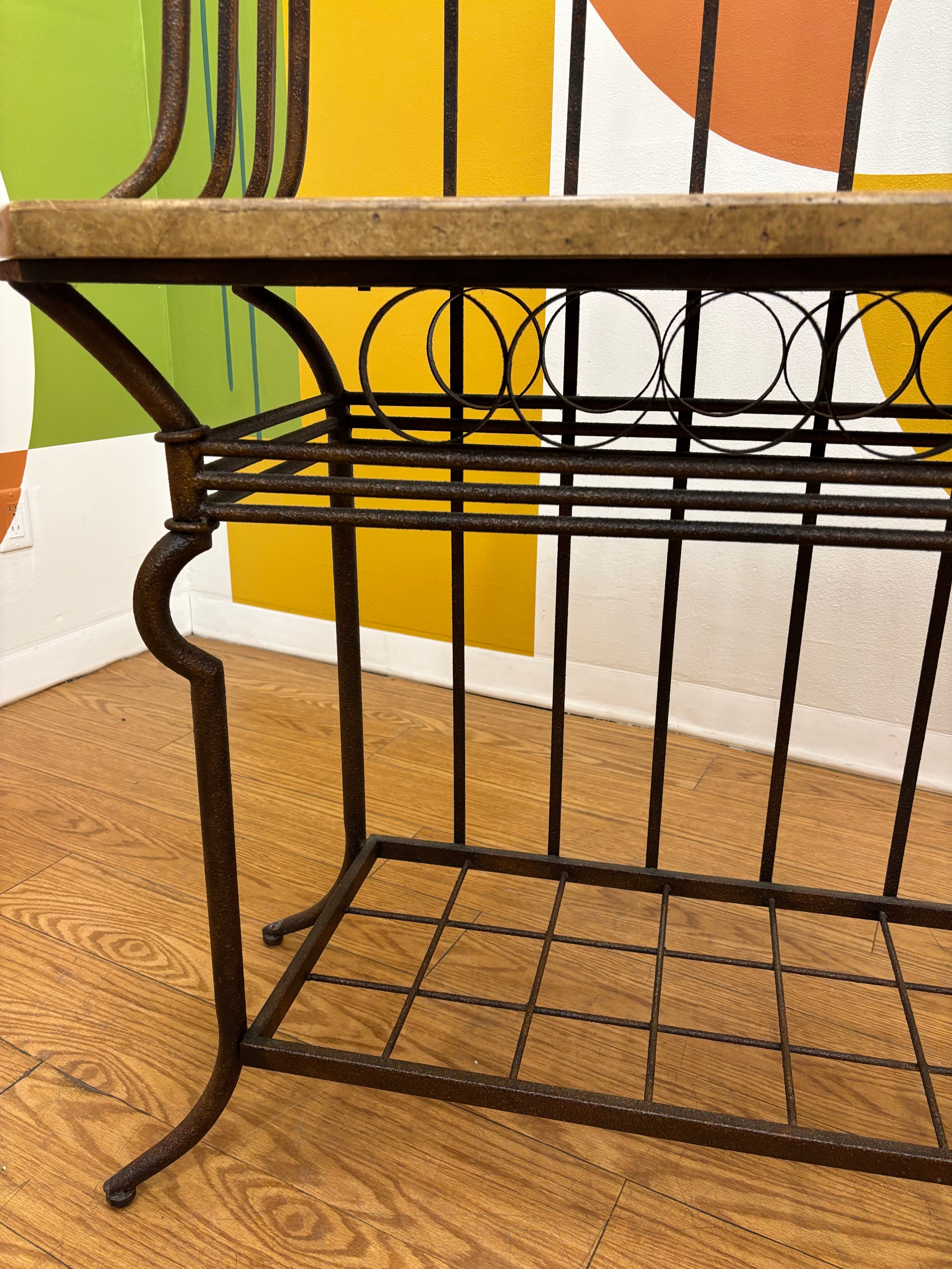 Wrought Iron Bakers Rack