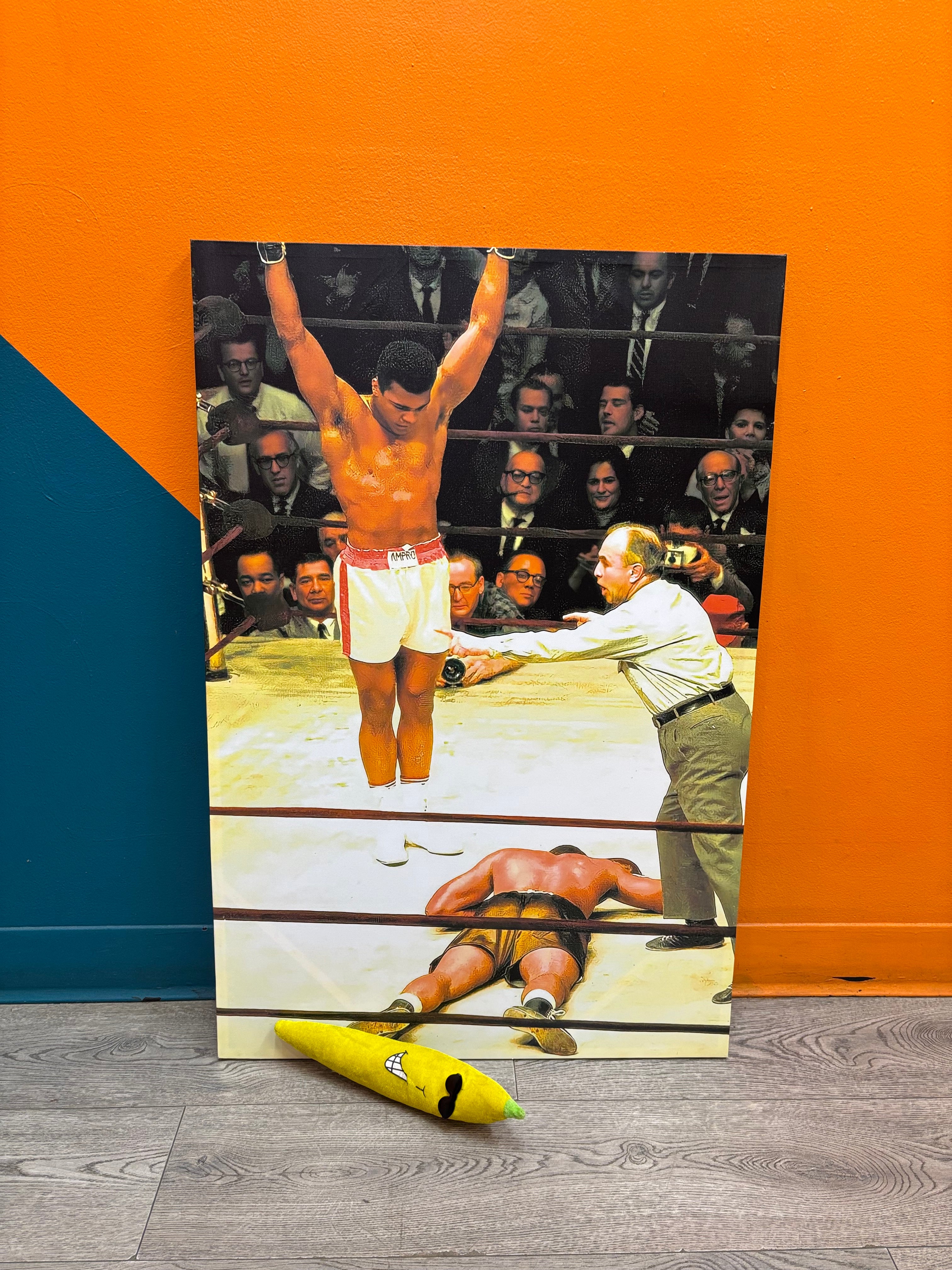 Muhammad Ali Print on Canvas