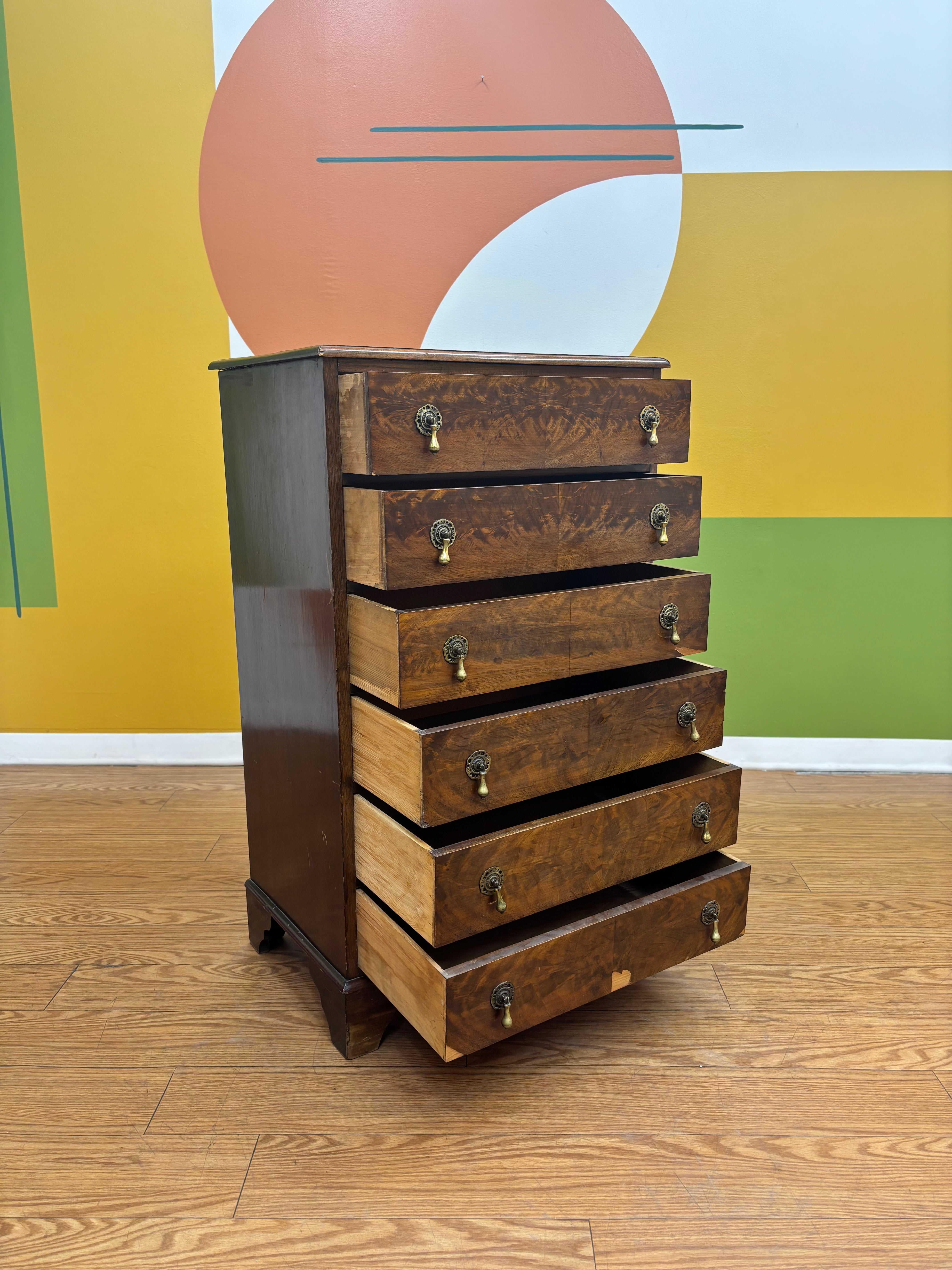 6-Drawer Wood Dresser