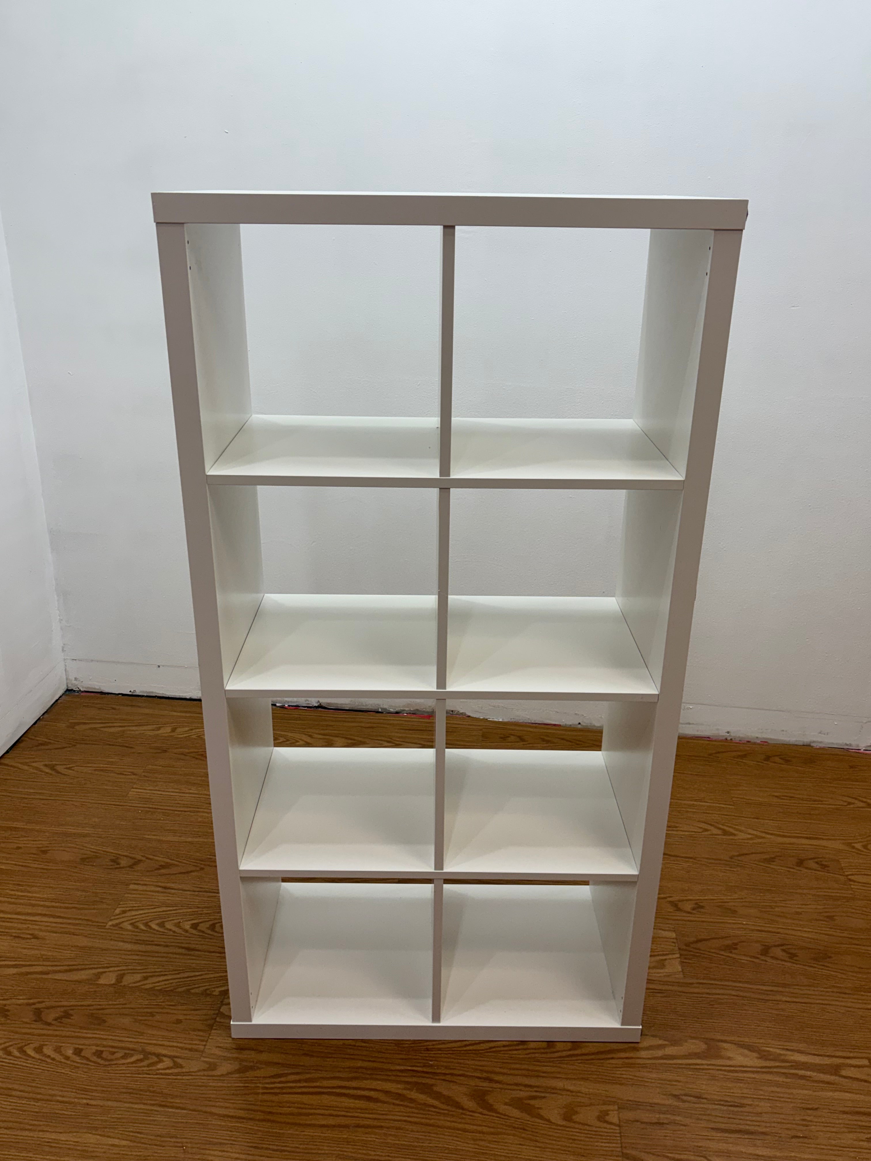 White Kallax Shelf - 8 Cube
